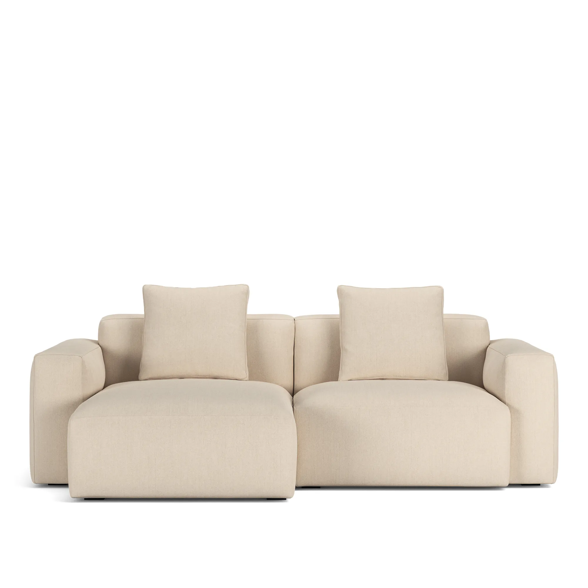Brick 2-seters sofa sjeselong venstre - 10