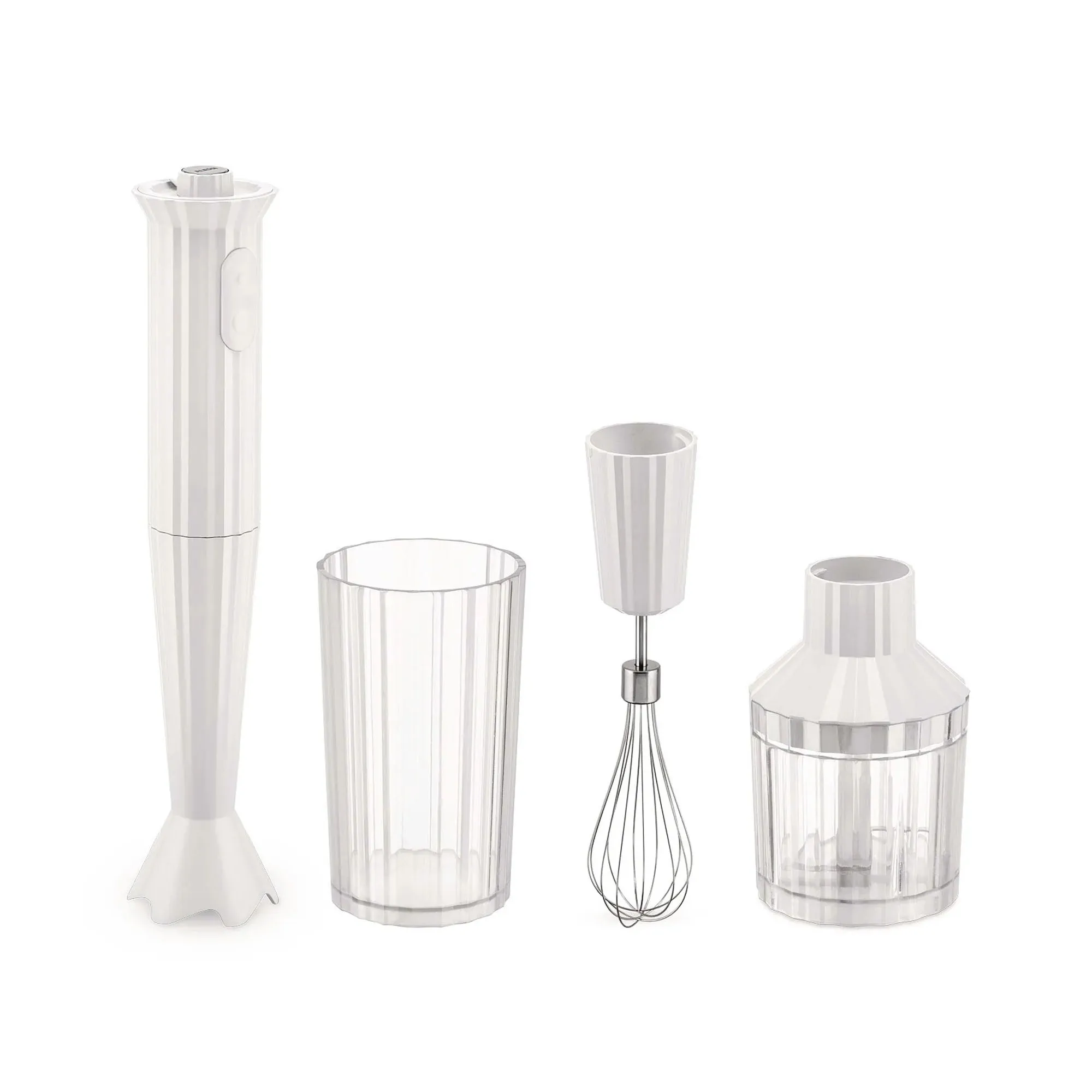 Plissé Hand blender set - White - 1