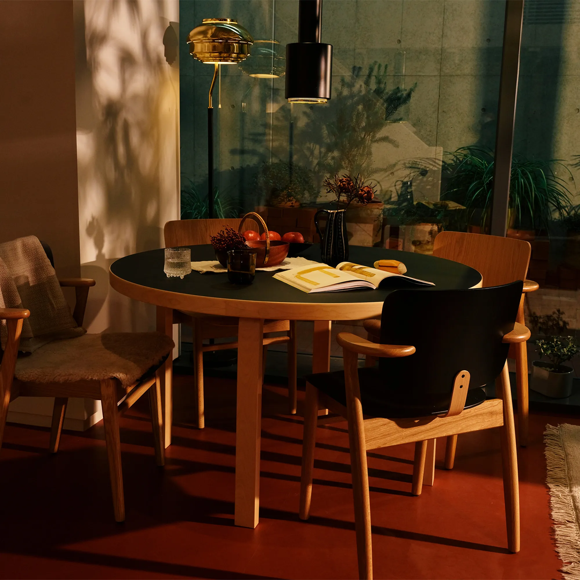 Aalto Table Round 91 spisebord - 5