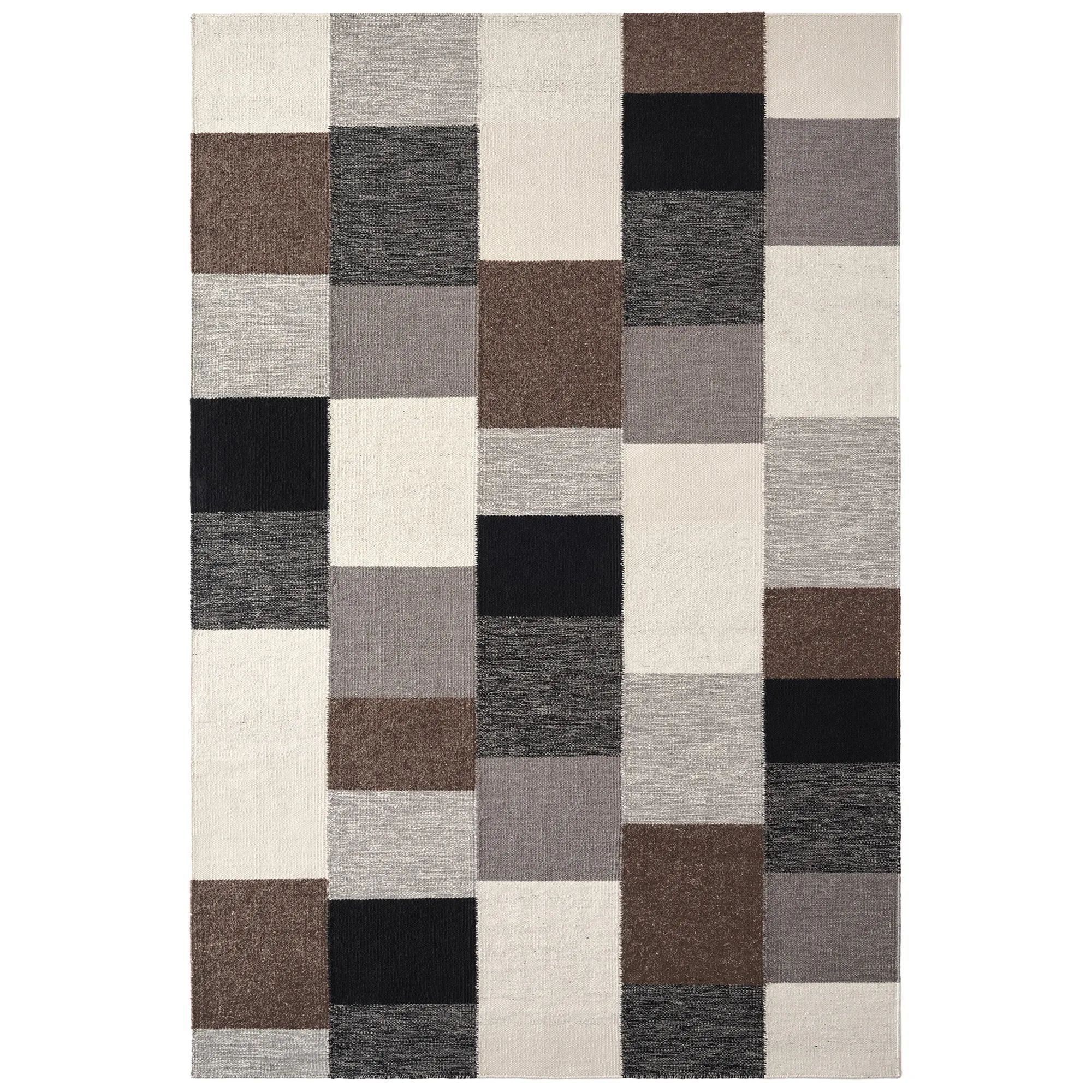 Patchwork 02 Black ullteppe - 1