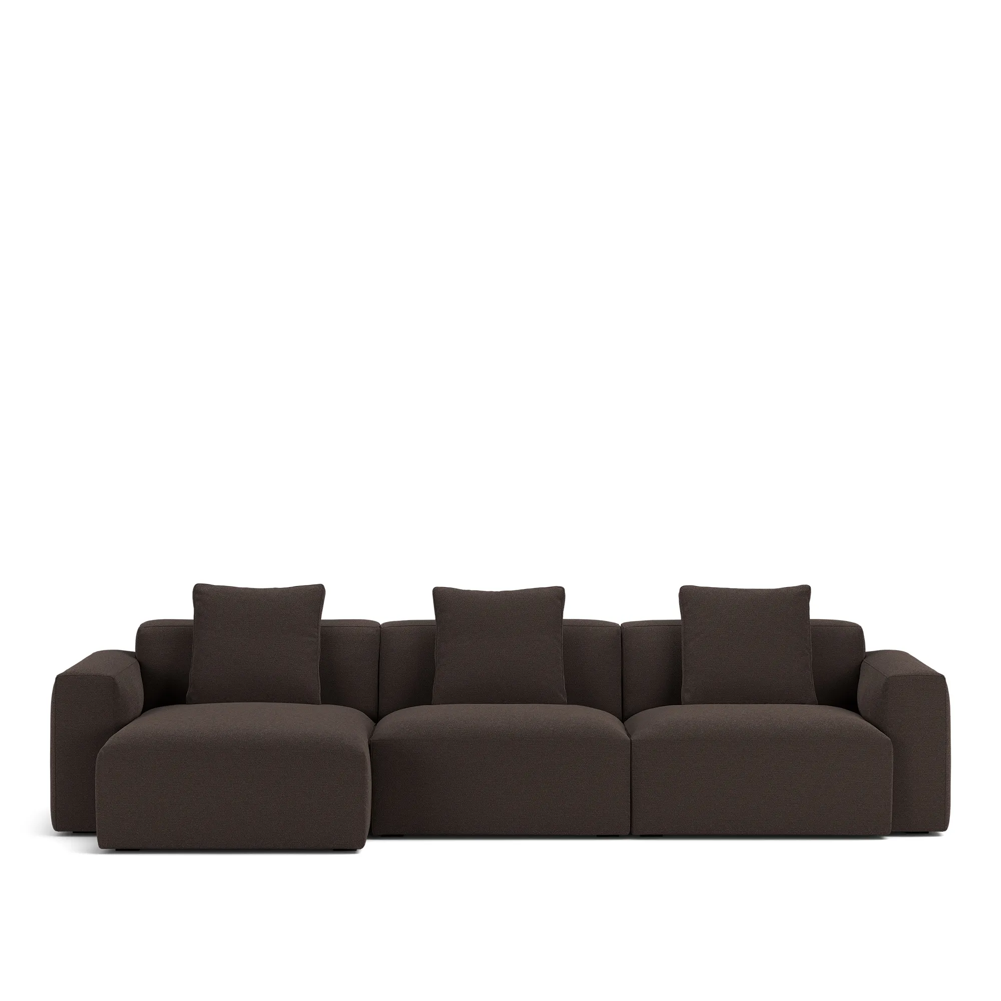 Brick 3-seters sofa sjeselong venstre - 10