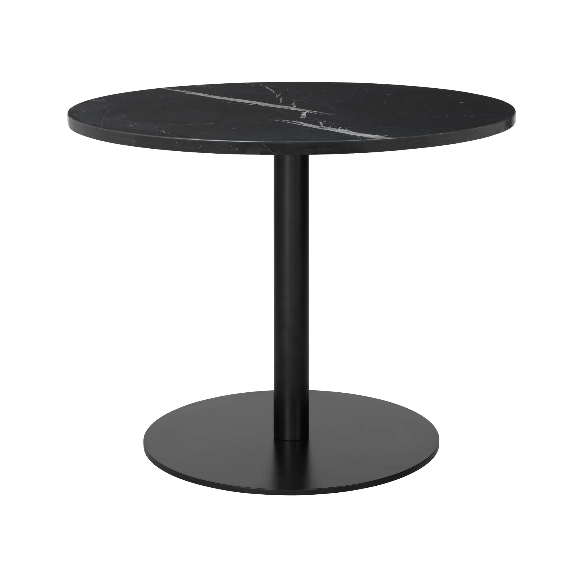 GUBI 1.0 loungebord Ø80 cm svart - 1
