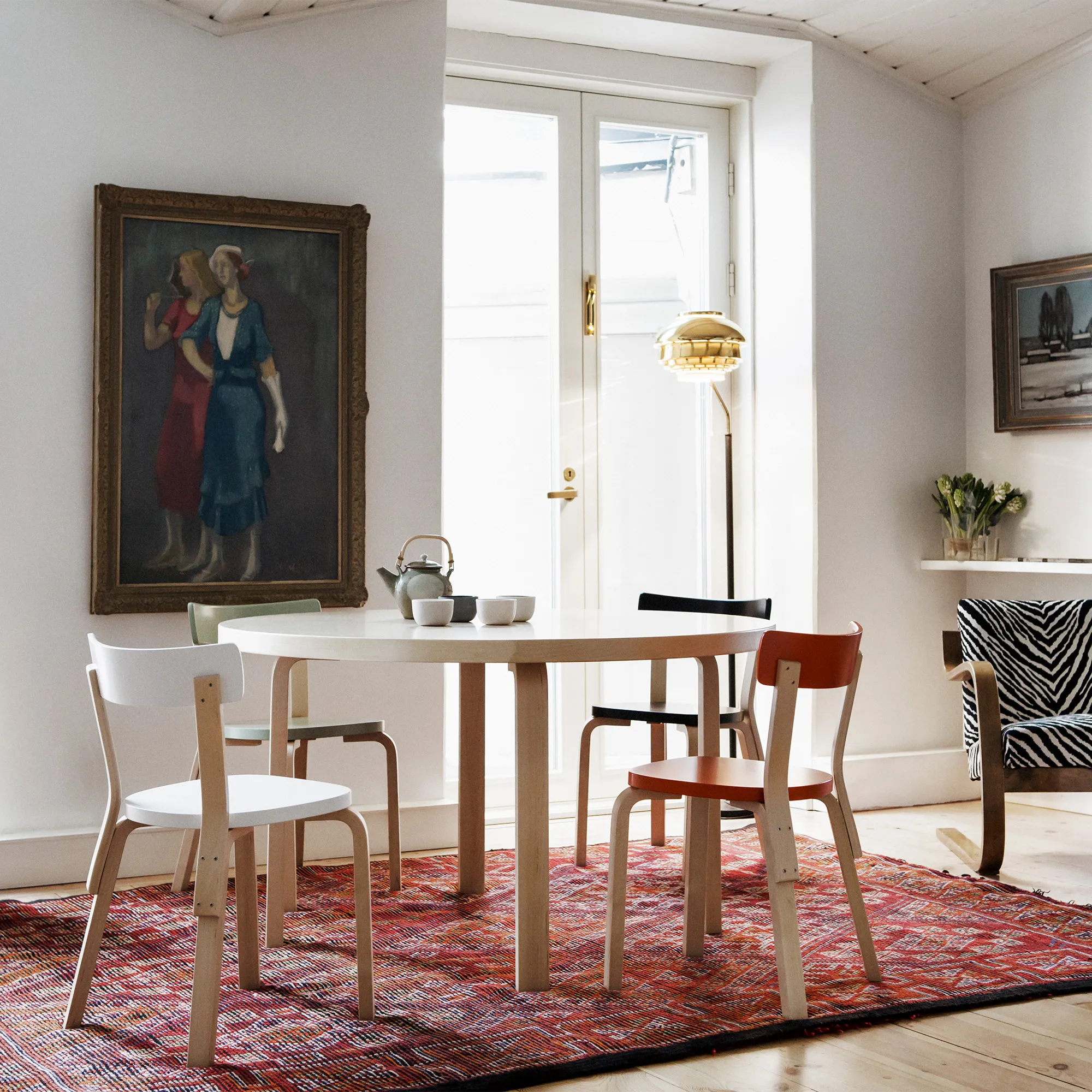 Aalto Table Round 91 spisebord - 6