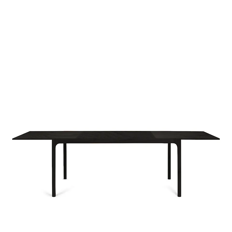 Unna Table Extendible, 210, Svartbetsad lönn