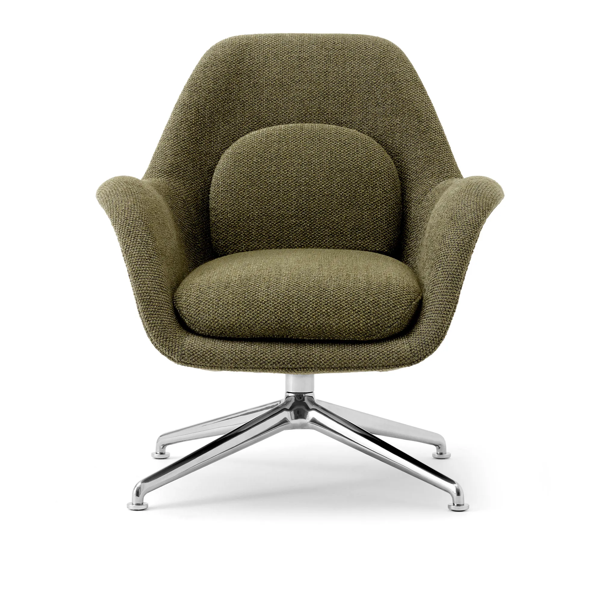 Swoon Petit svingbar lenestol krom - 1