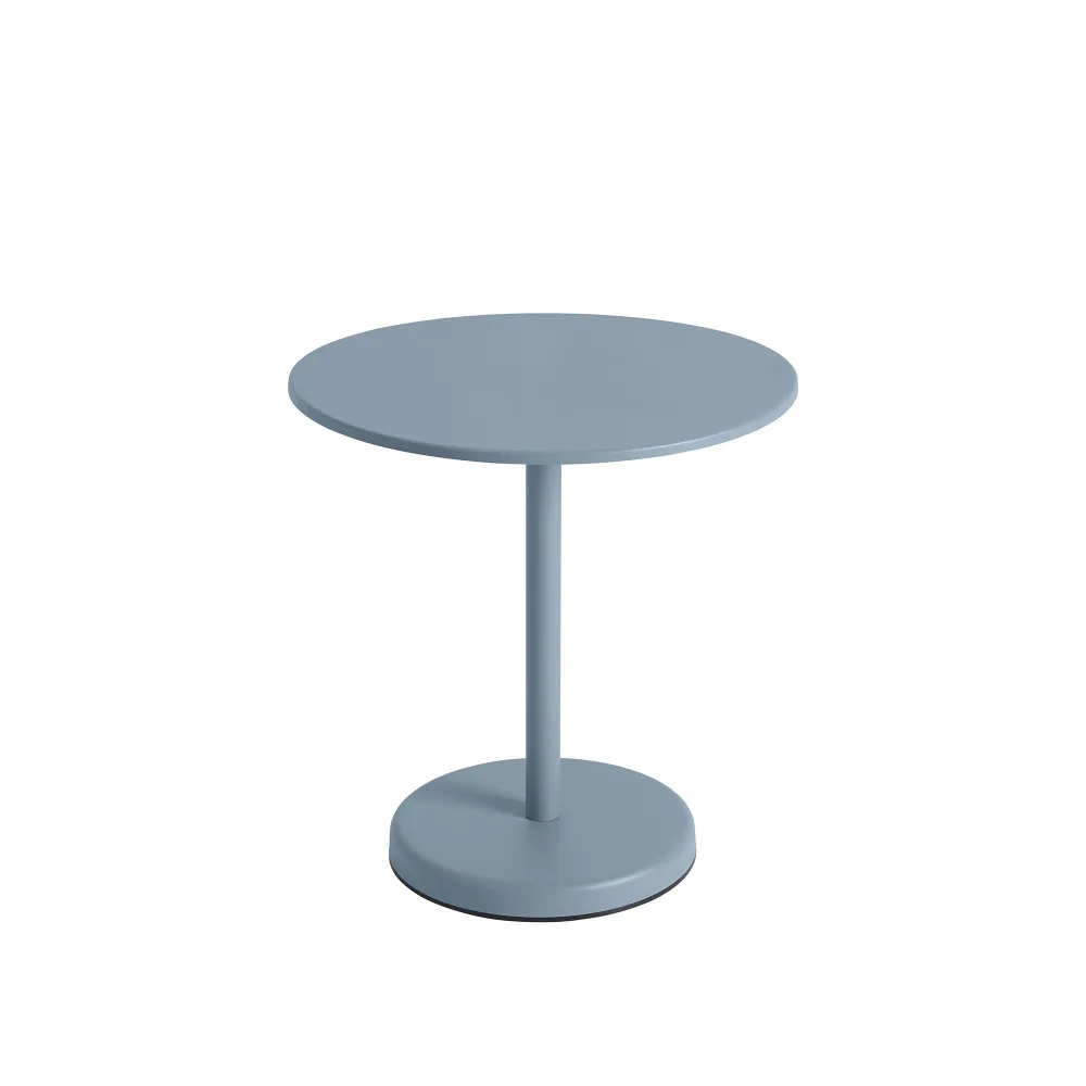 Linear Steel Café Table Ø 70 h - 1