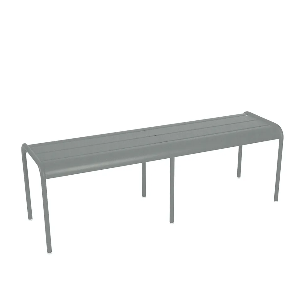 Luxembourg 3/4 Seater Bench - Lapilli Grey