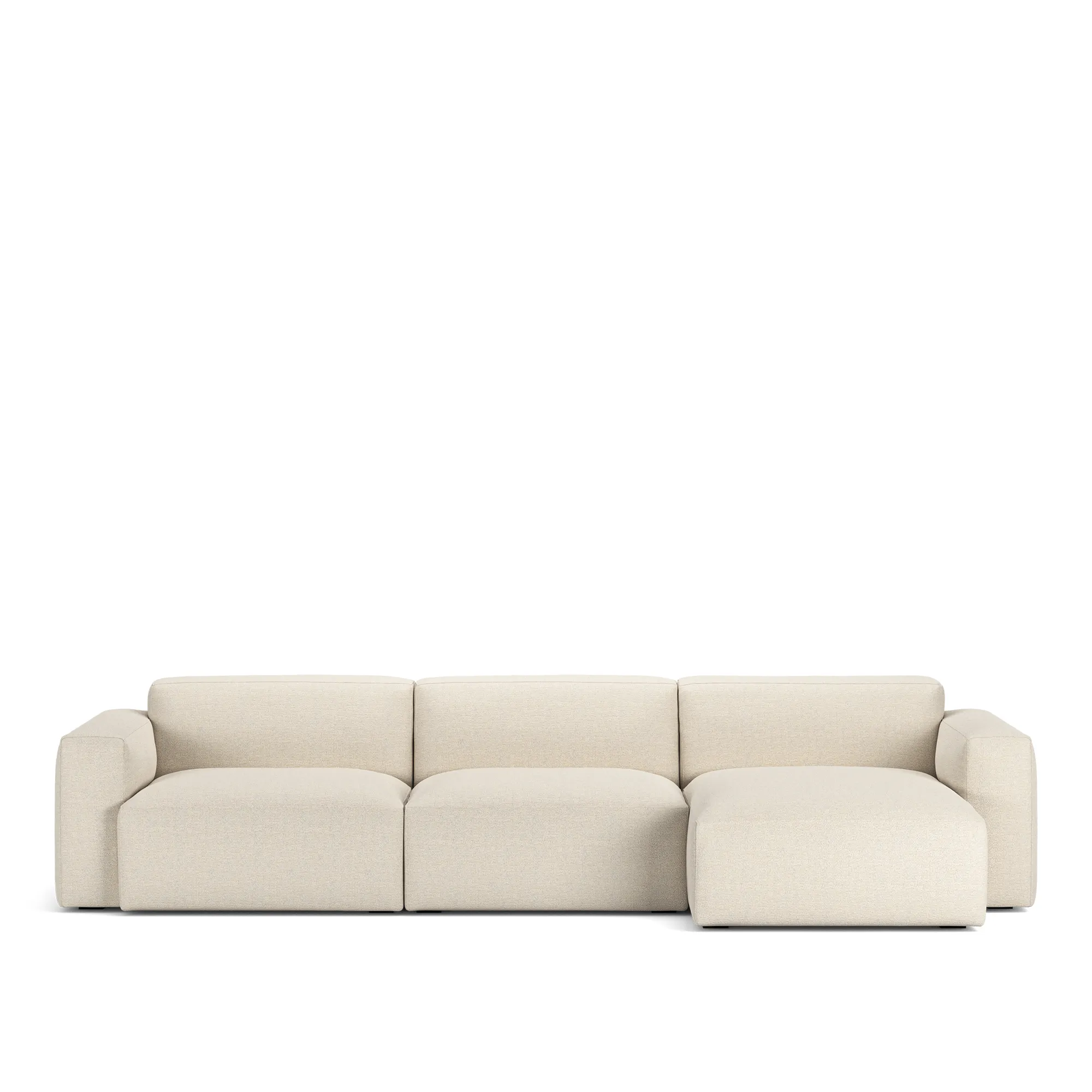 Brick 3-seters sofa sjeselong høyre - 1