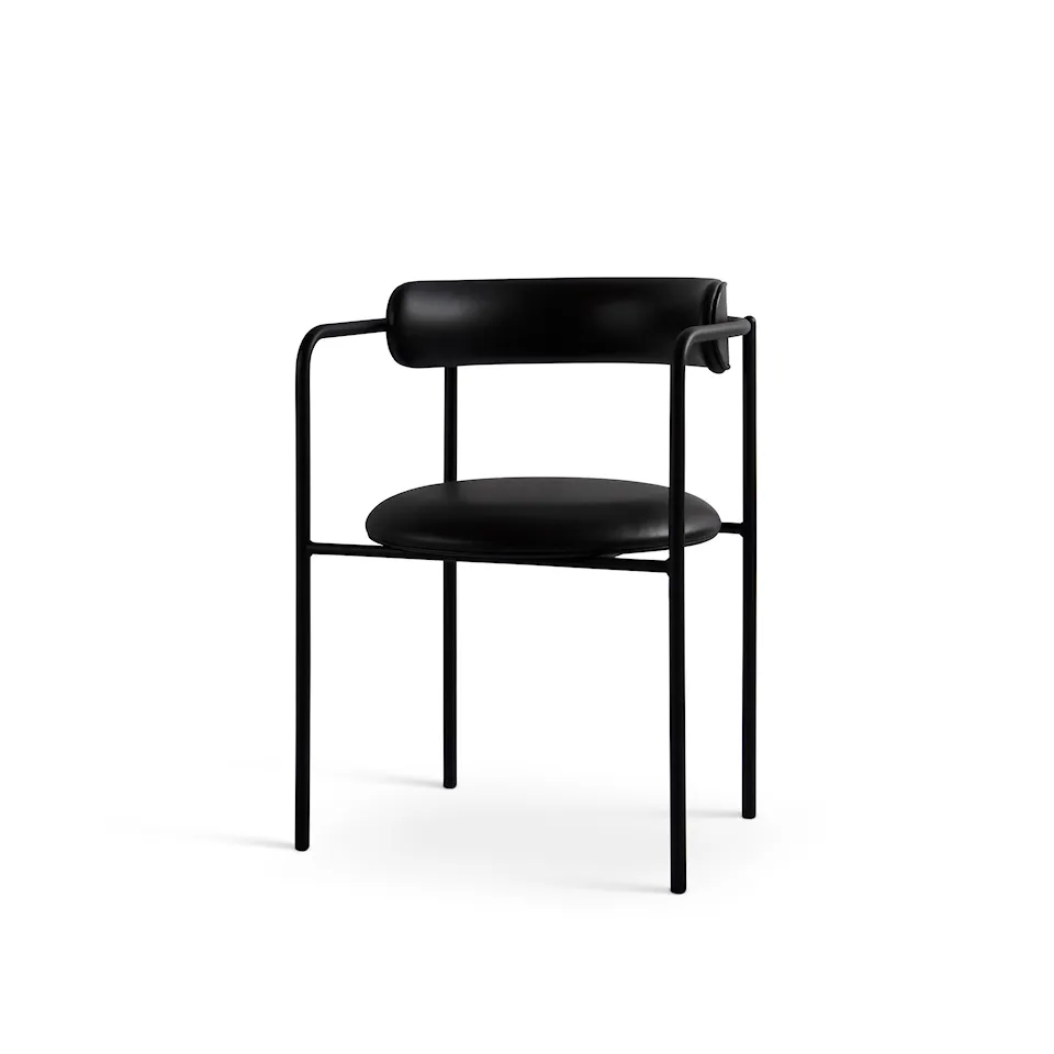 FF Chair Rounded Black Legs