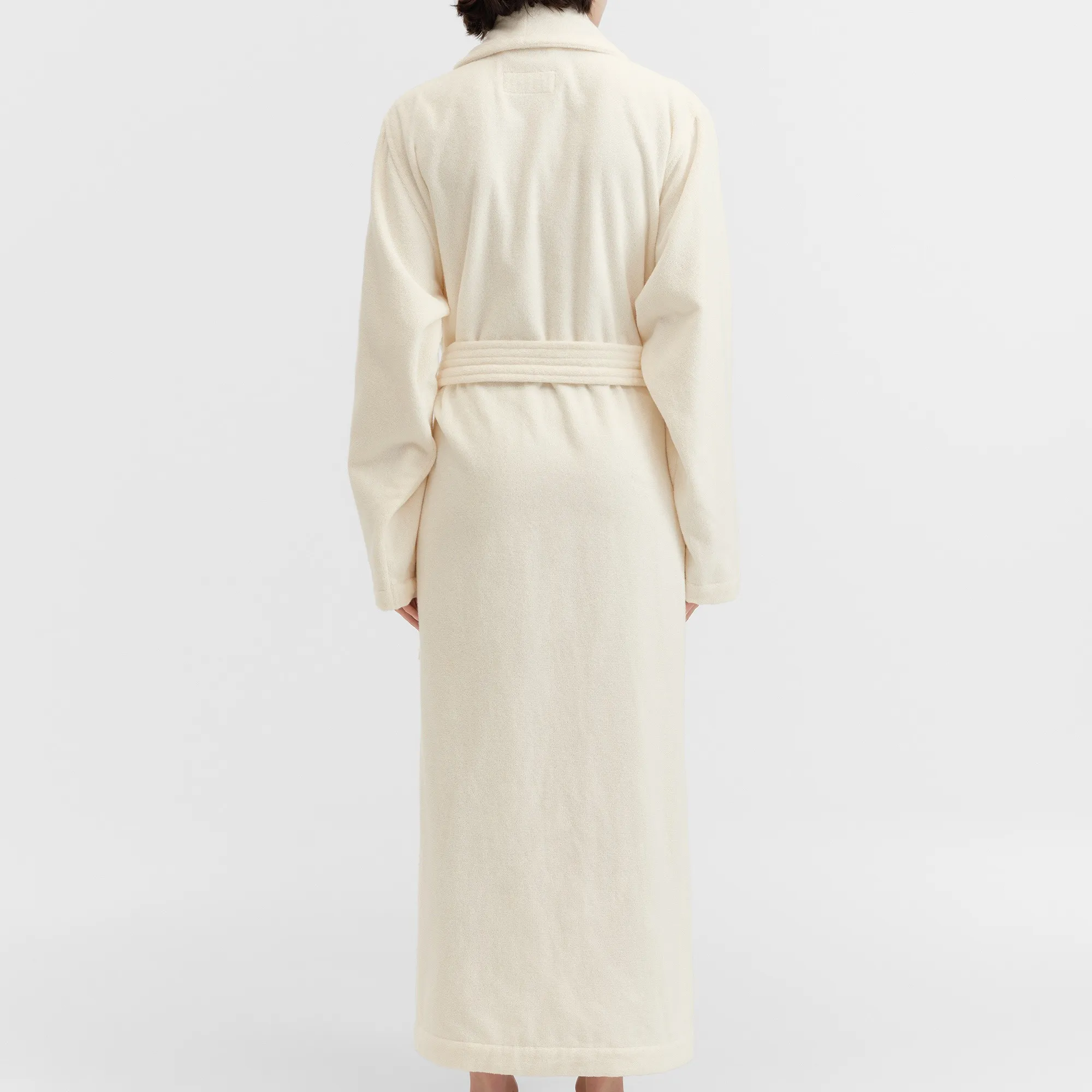 Classic Solid Ivory badekåpe - 8