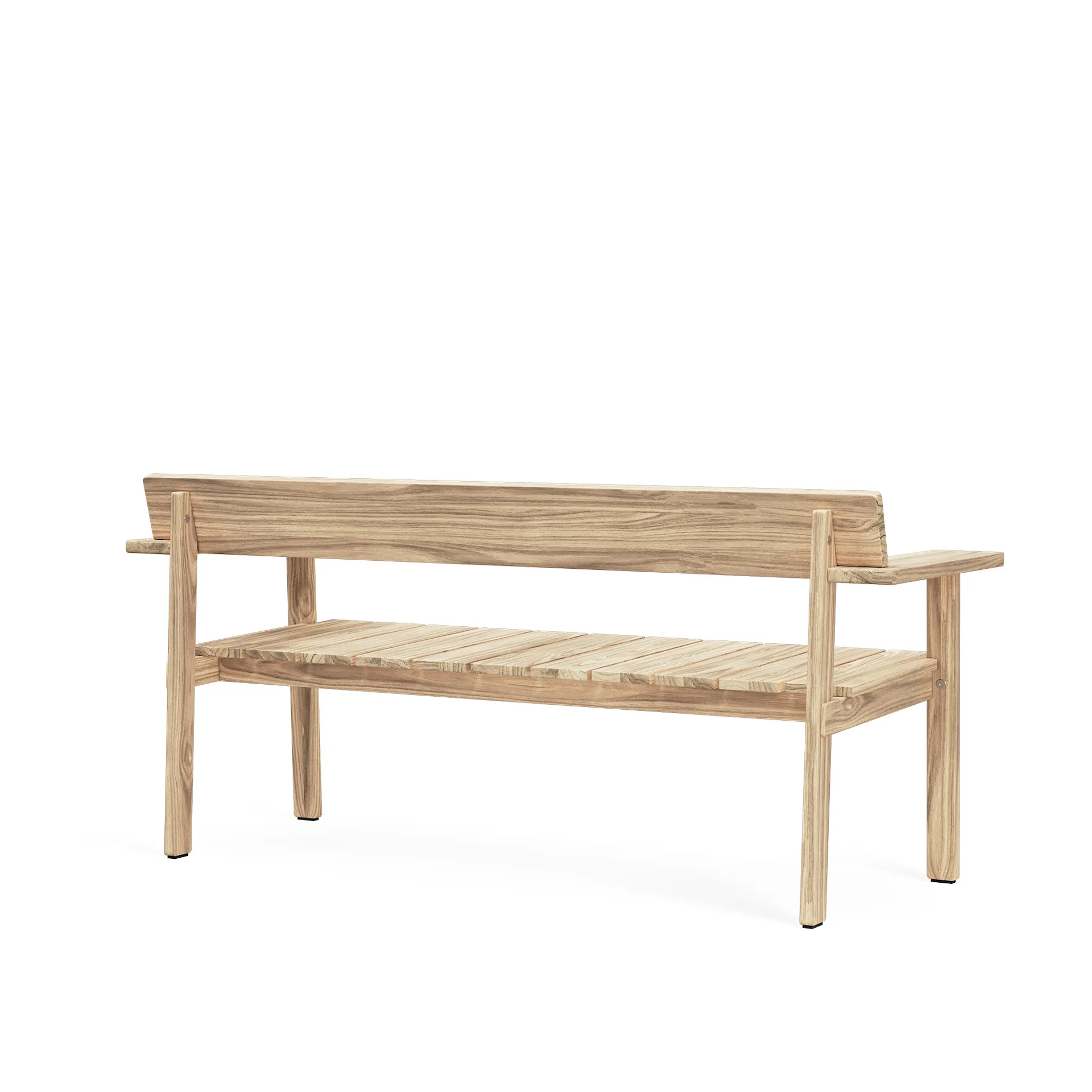 GL101 Timbur Outdoor Bench, Ubehandlet teak - Carl Hansen - NO GA