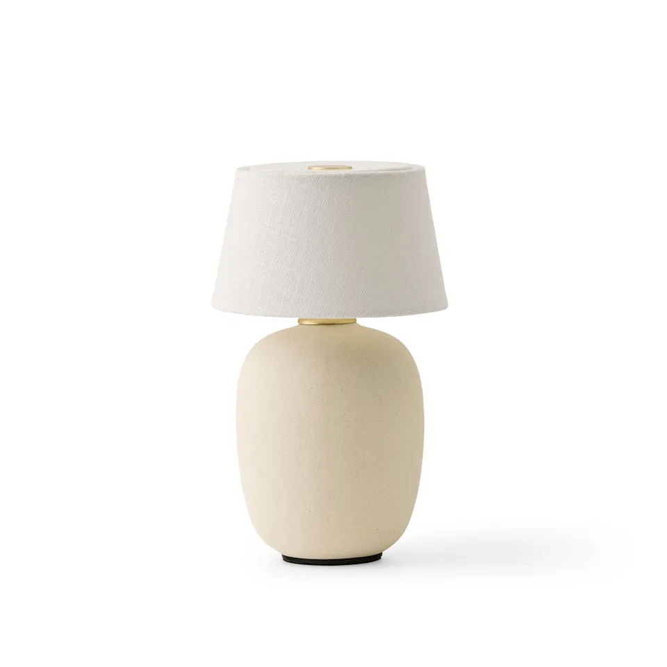 Torso bærbar bordlampe