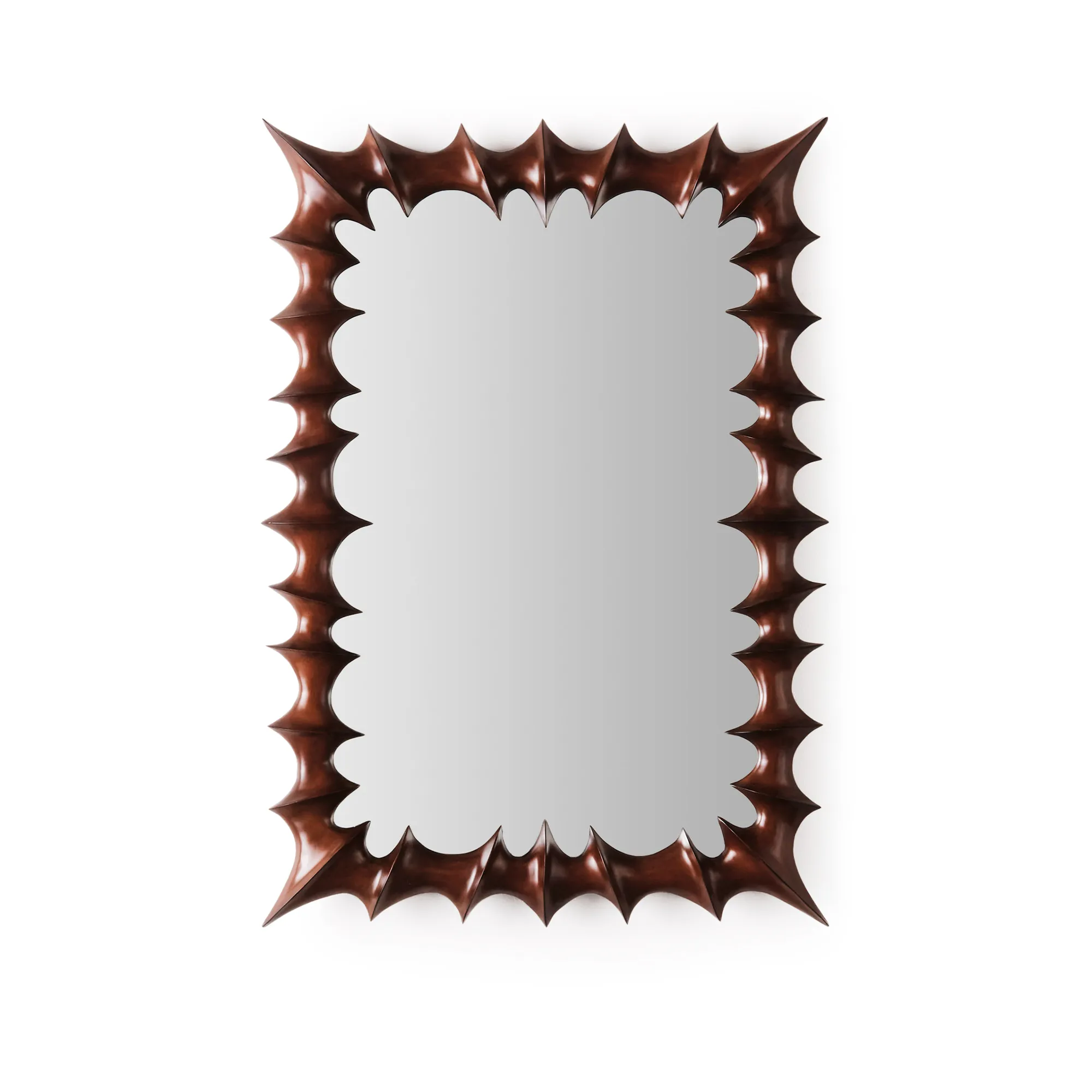Brutalist Mirror Small Natural - 1