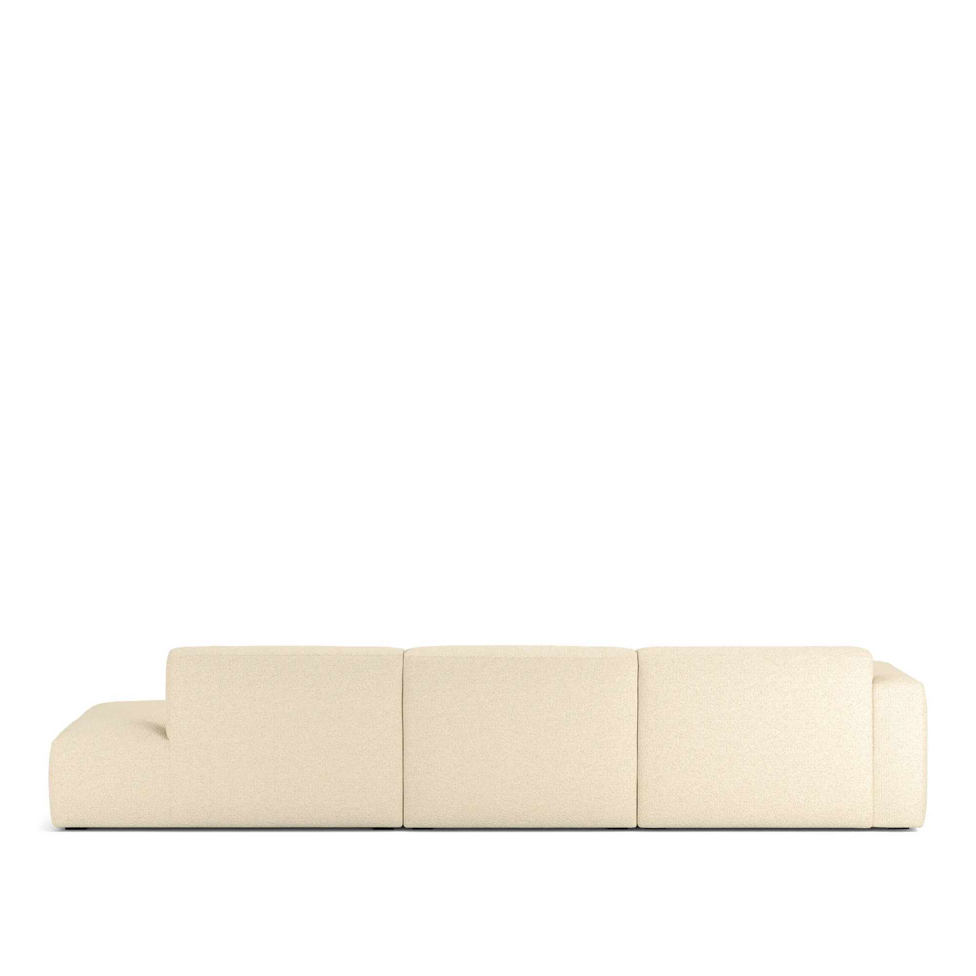 Brick 3-seters sofa sjeselong åpen ende høyre - 6