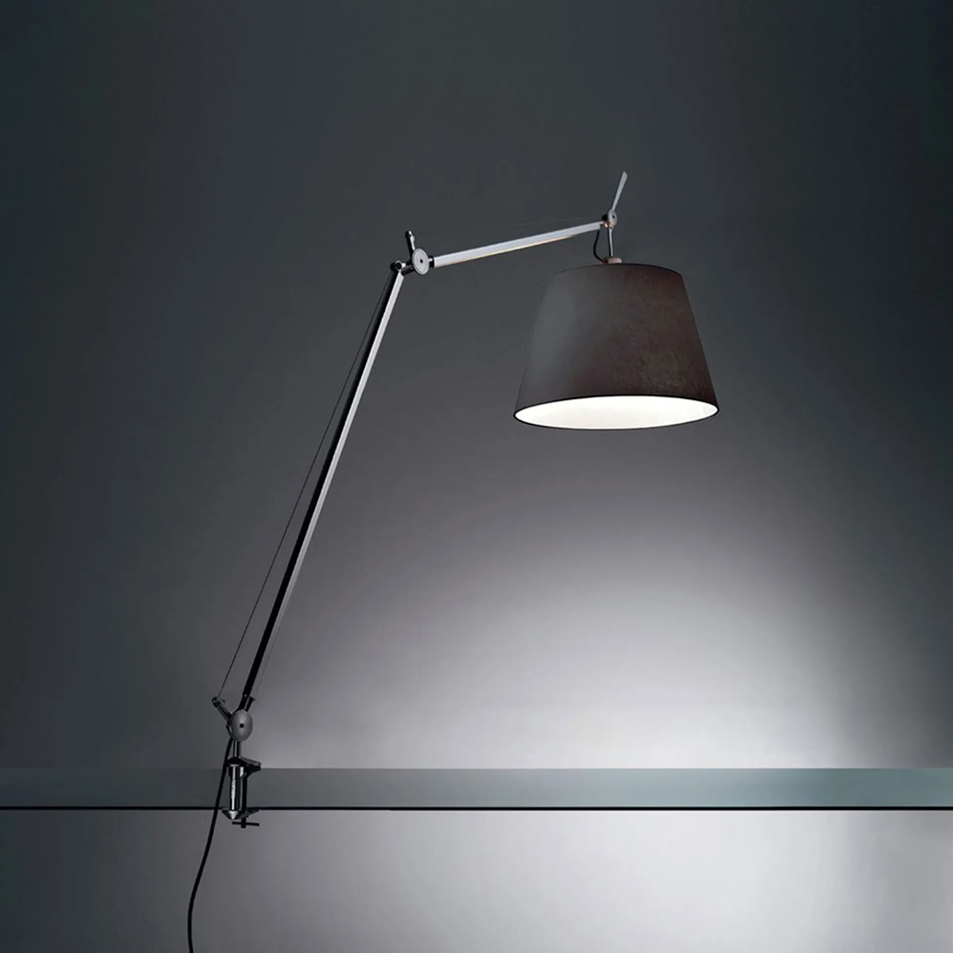 Tolomeo Mega Skrivebordslampe - Aluminium - Sort - Artemide - NO GA