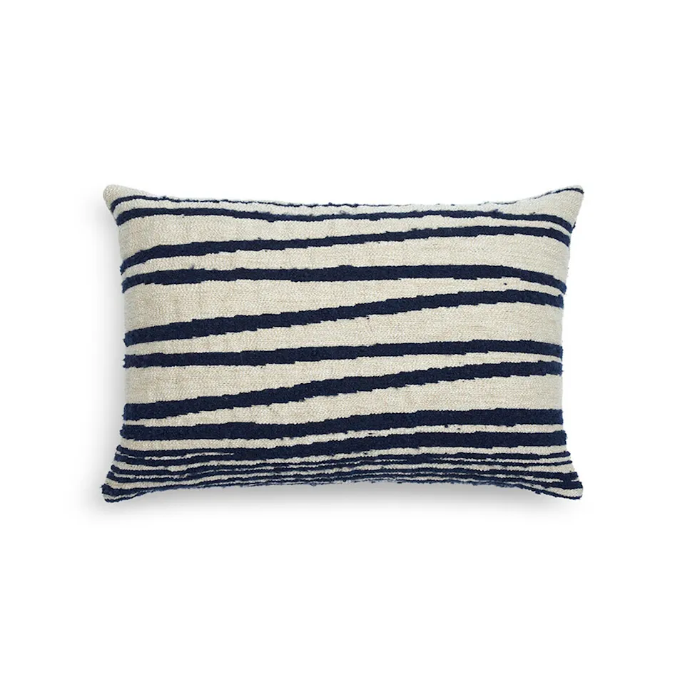 White Stripes Cushion Lumbar