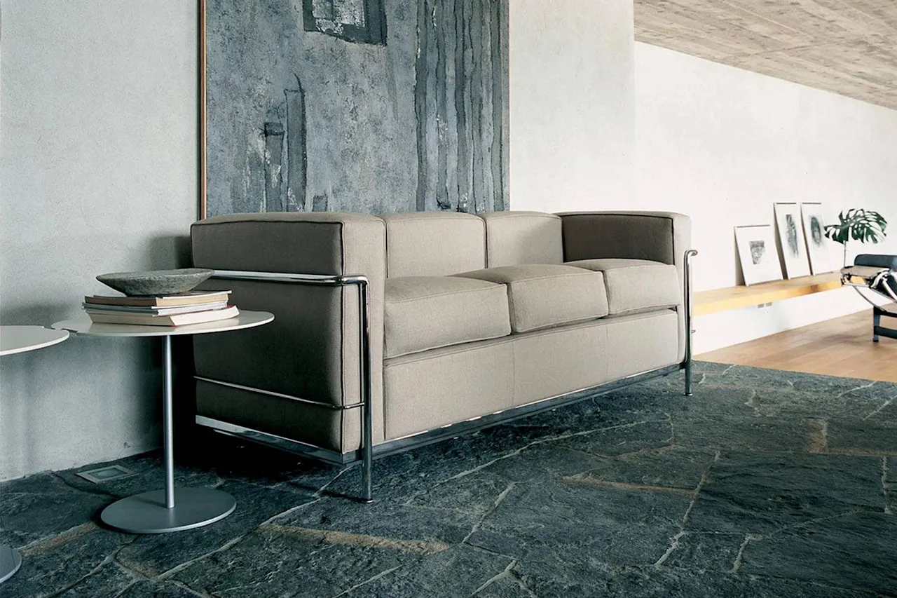 LC2 sofa 3-seter