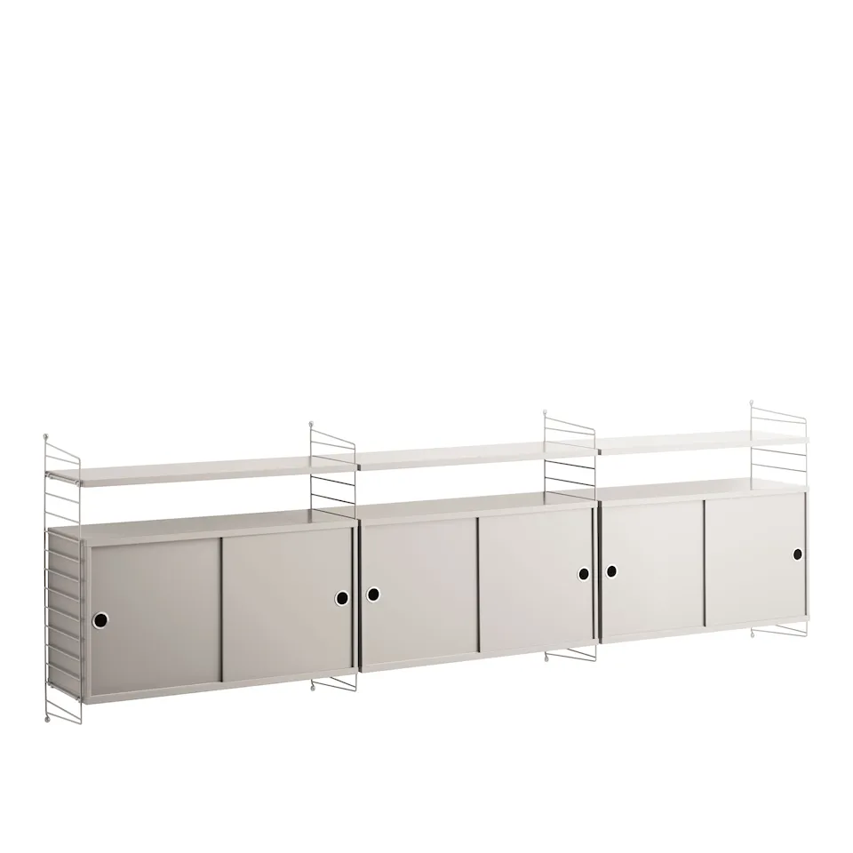 Stue hyllesystem beige