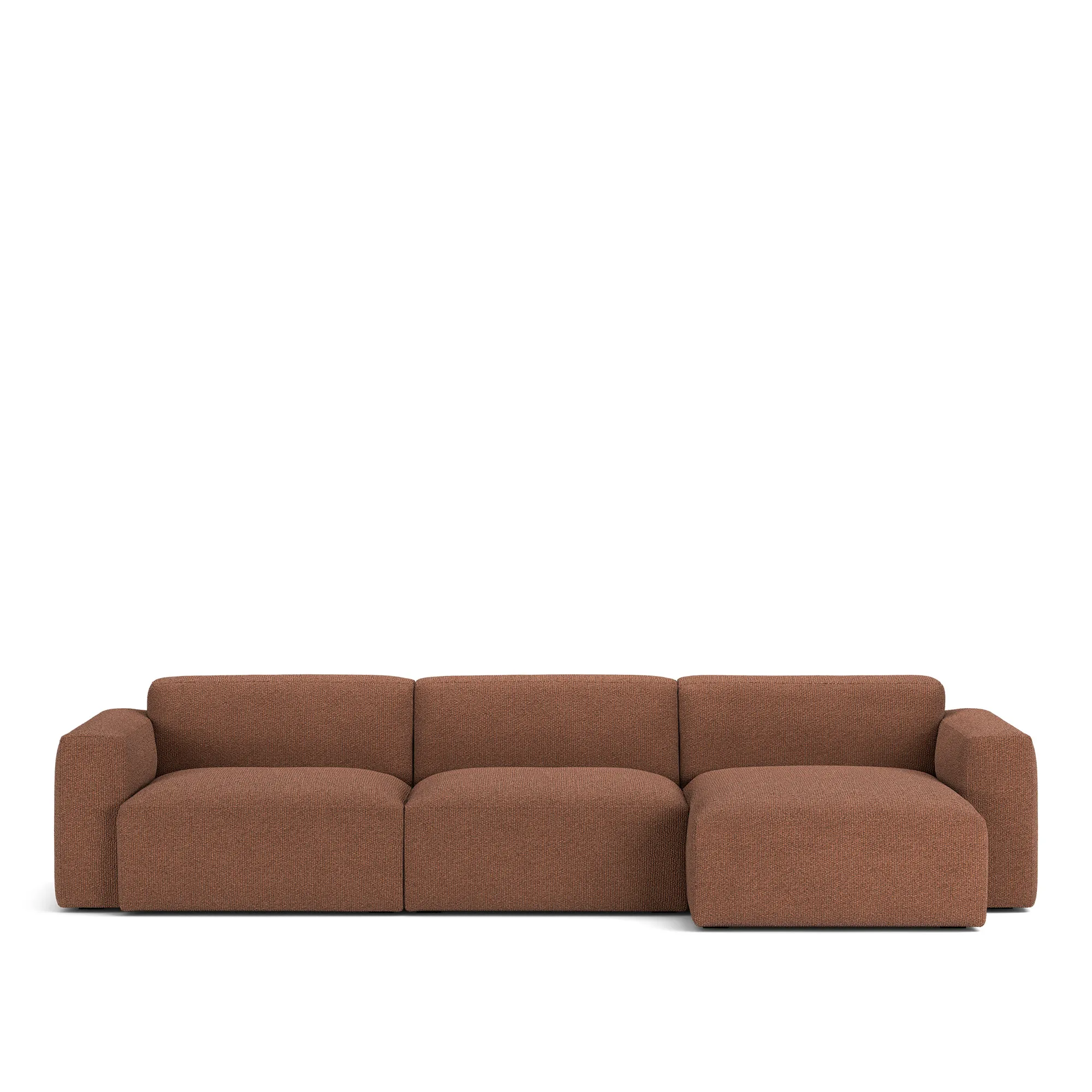 Brick 3-seters sofa sjeselong høyre - 1
