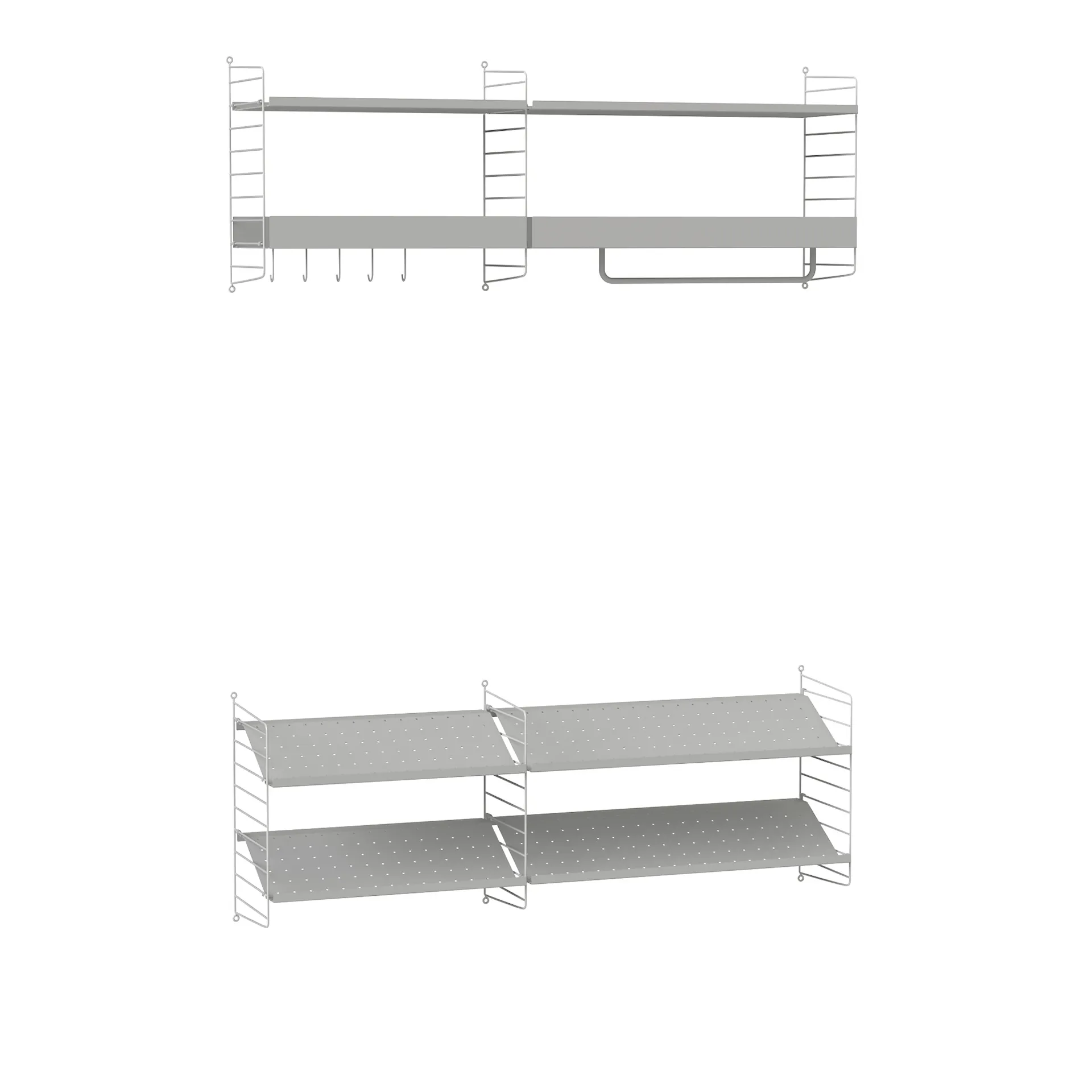 Hall hyllesystem H - String - Nils Strinning - NO GA