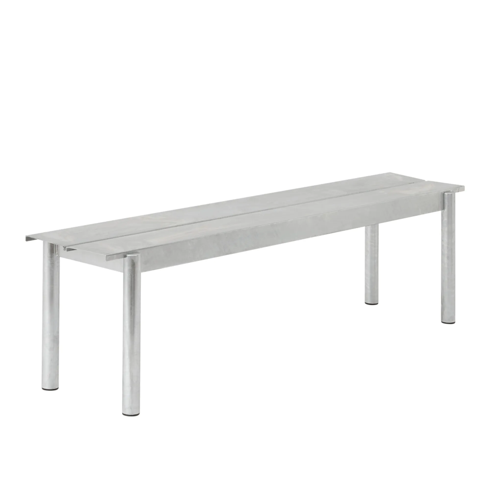 Linear Steel benk utendørs 170 cm - 1