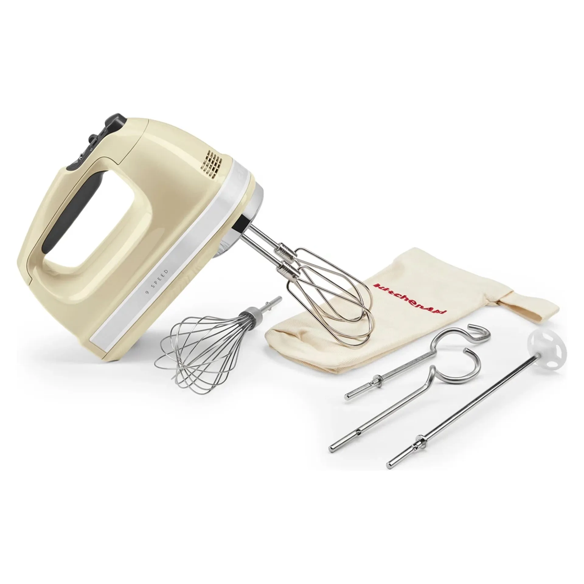 Artisan 5KHM9212EAC Hand Mixer 9 Speeds Almond Cream - KitchenAid - NO GA