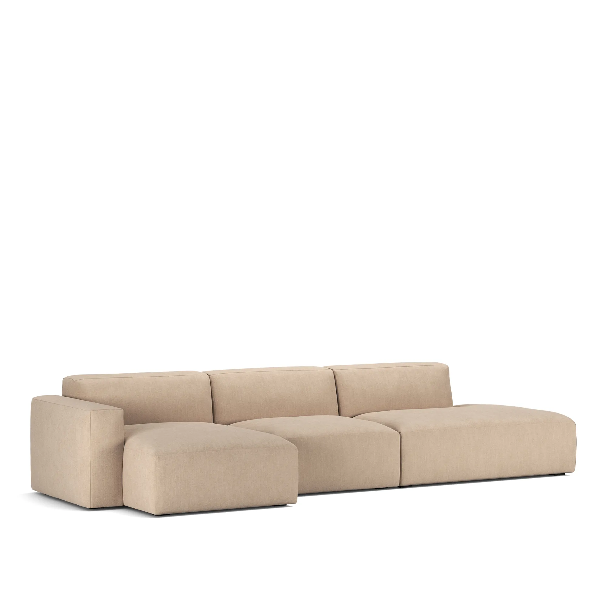 Brick 3-seters sofa sjeselong åpen ende høyre - 2