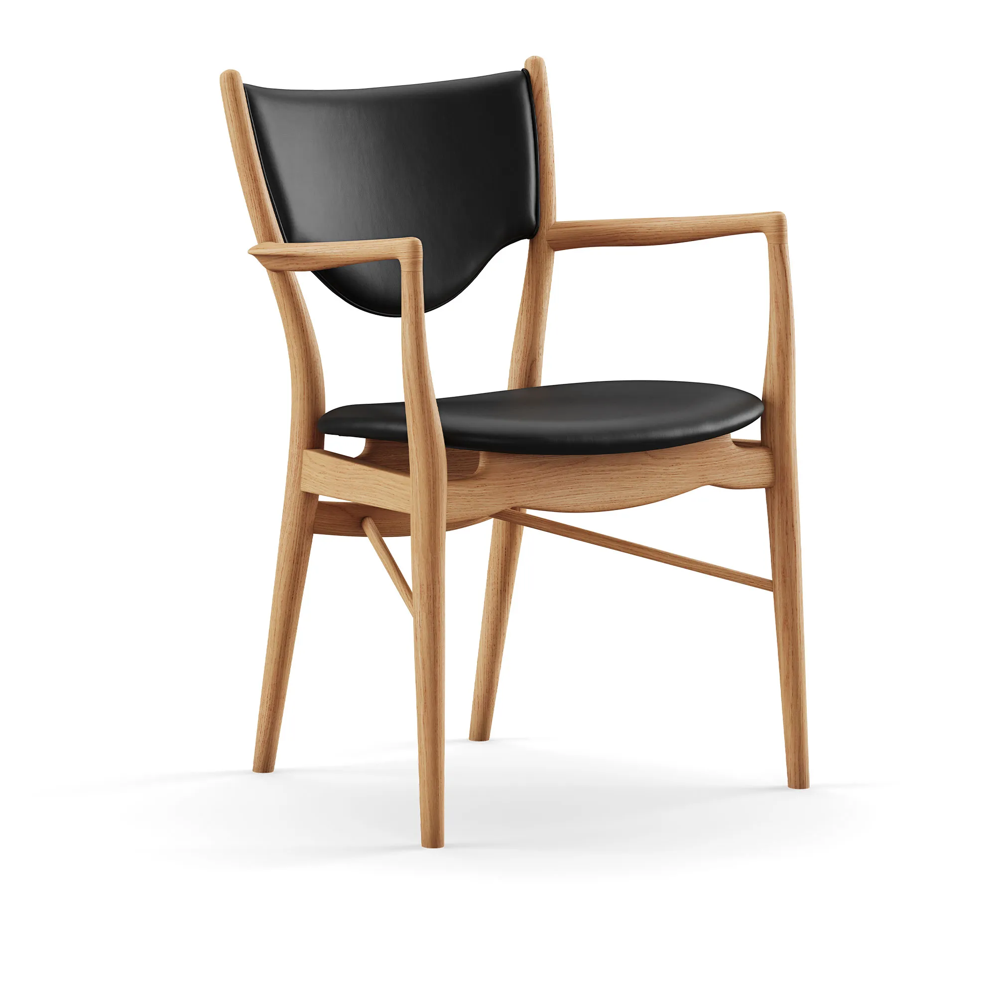 46 lenestol Dark oiled oak - 1