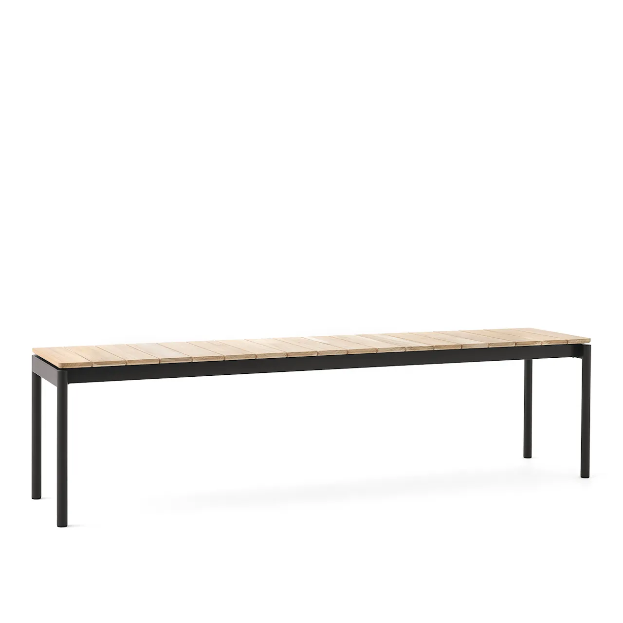 Ville Bench AV28, Large, 180x40 cm, Bronze Green