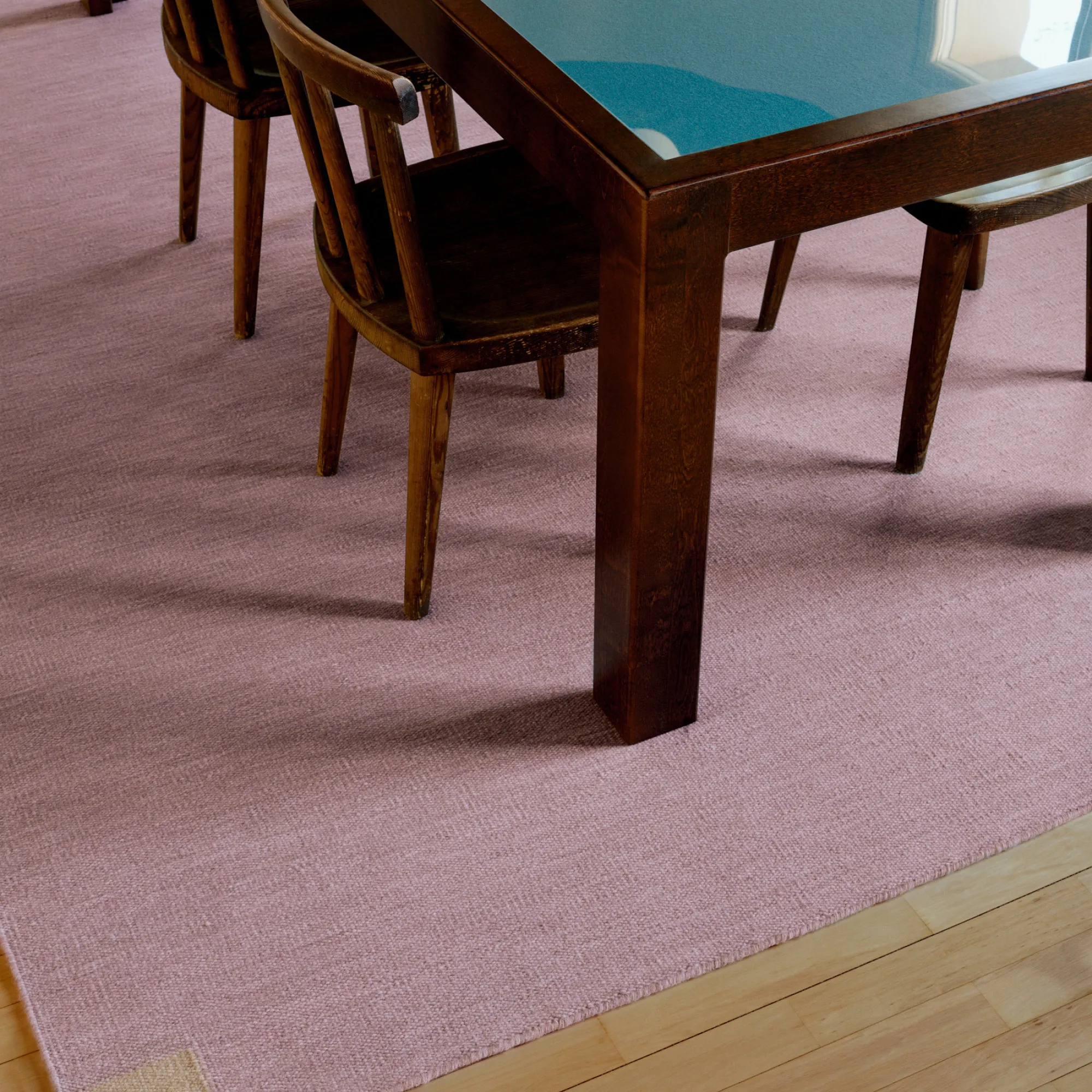 Tradition Solid Pink ullteppe - 5