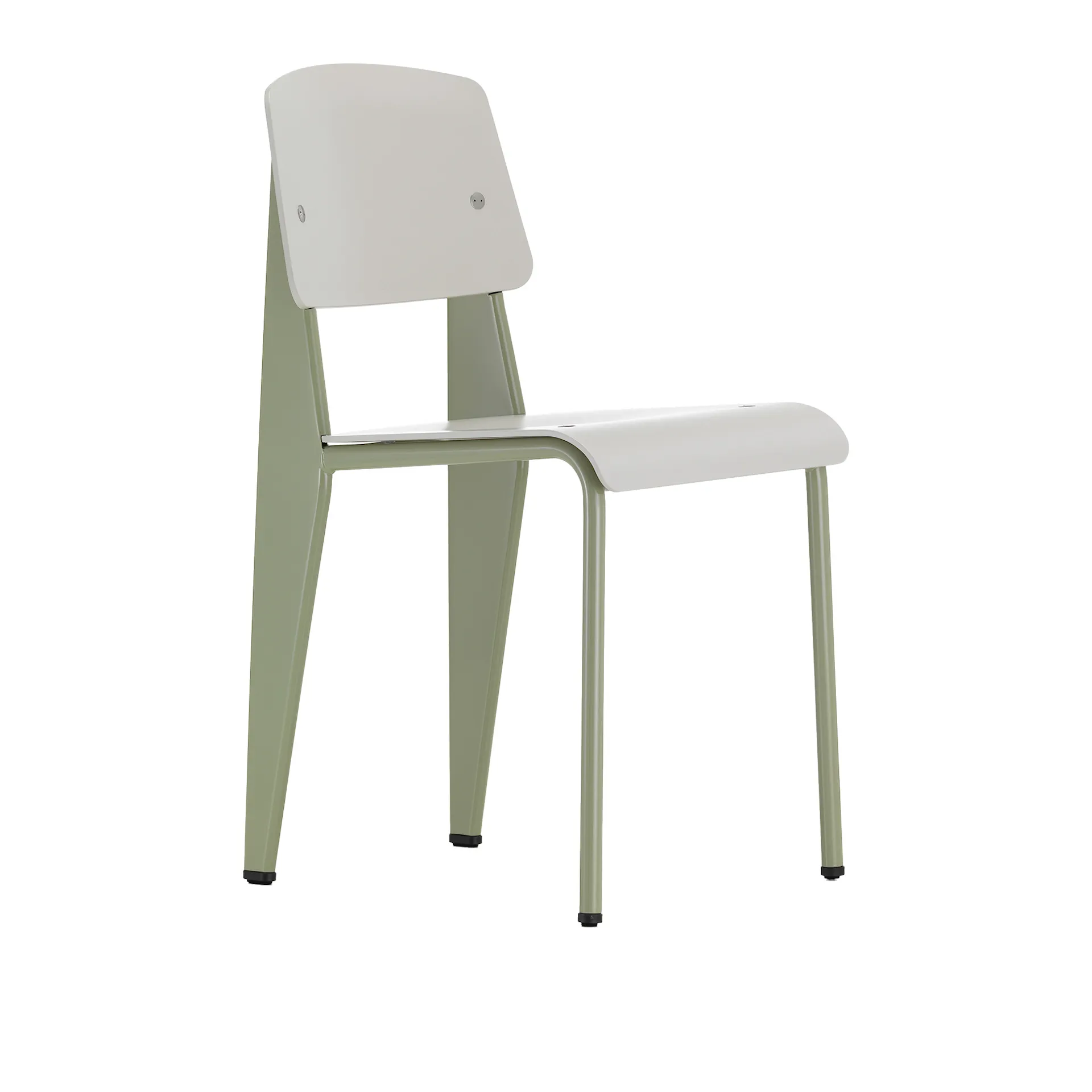 Standard SP spisestol Warm Grey - Vitra - Jean Prouvé - NO GA