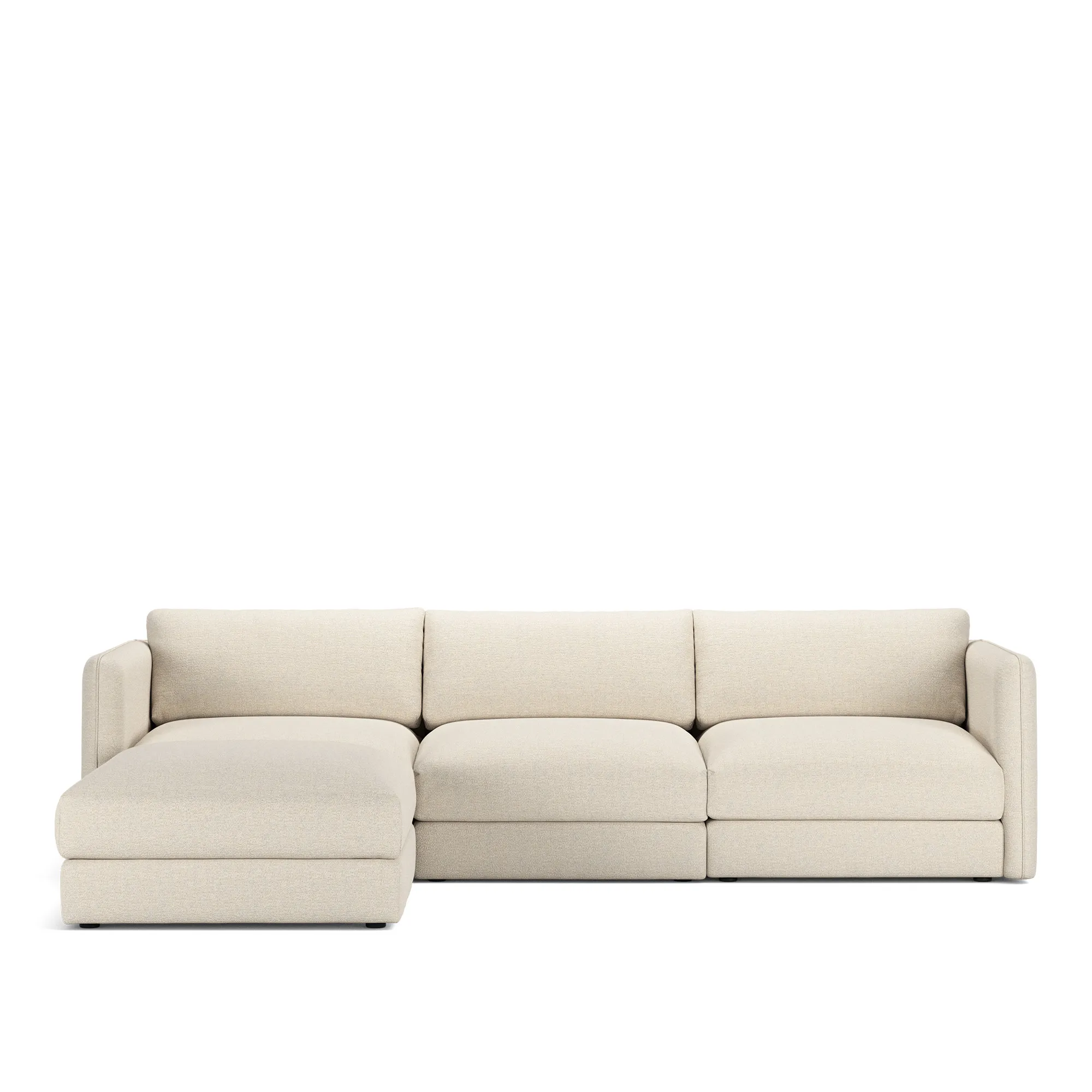 Pavarotti 03 3-seters sofa med fotskammel - 1