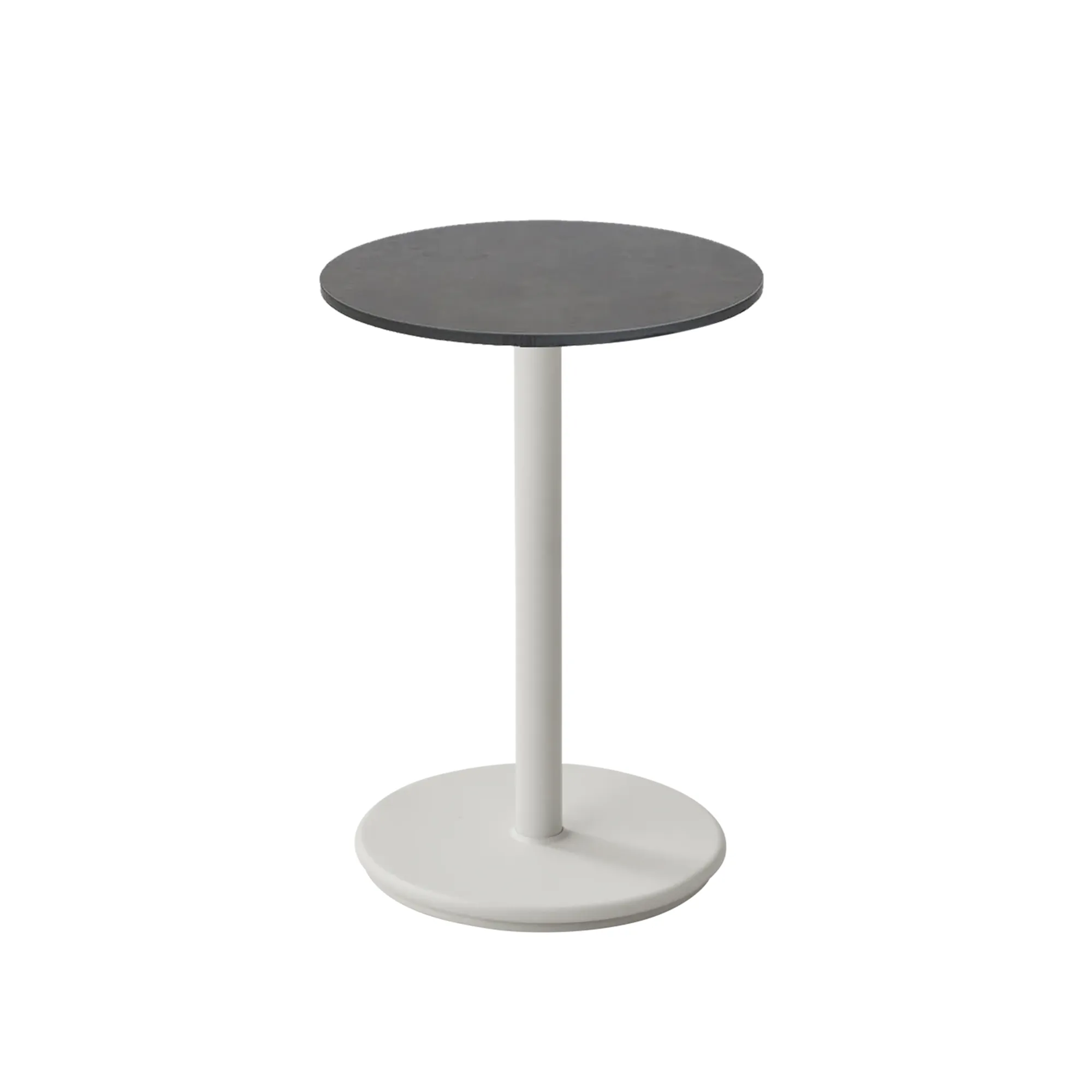 Go salongbord dia.45 cm dark grey structure - 1