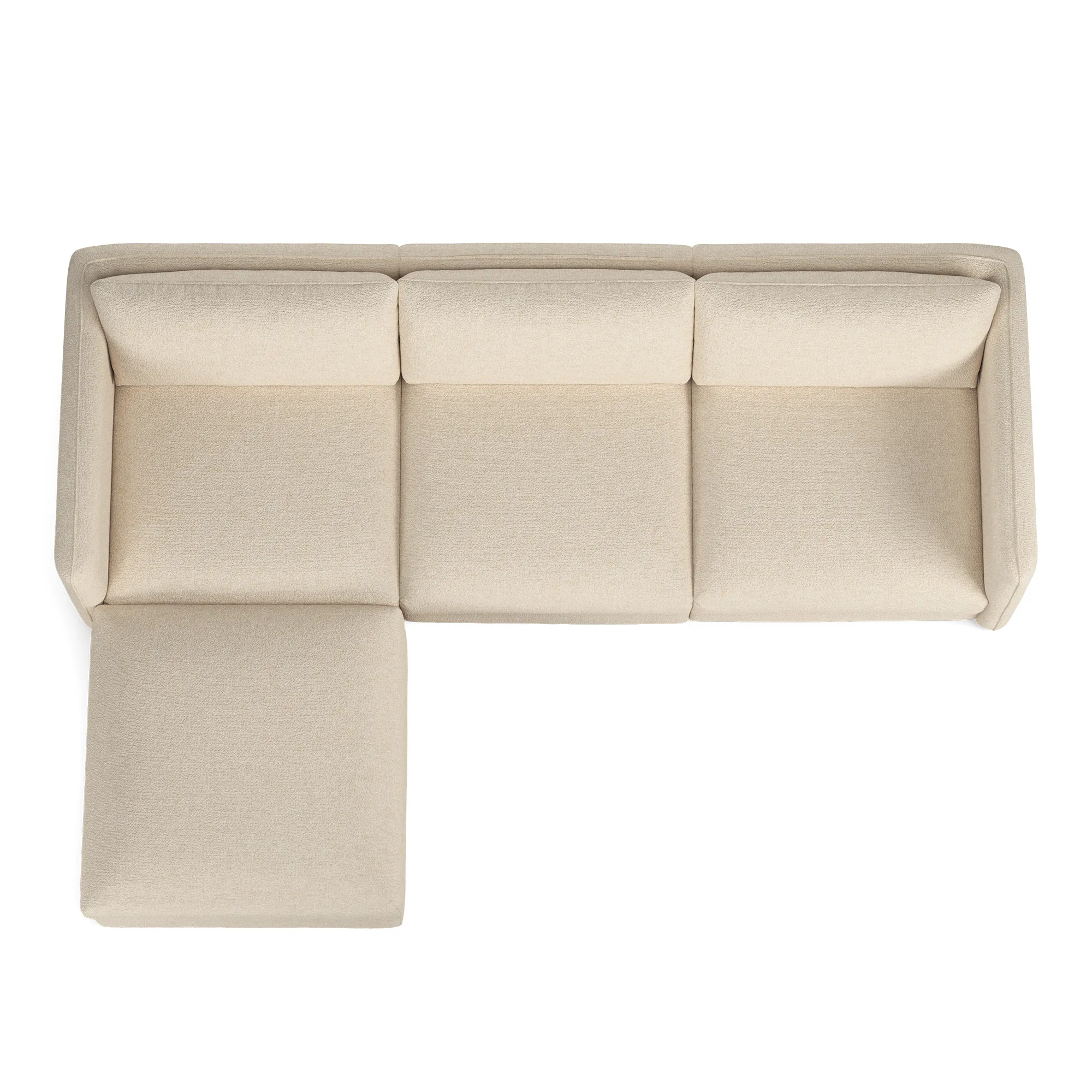Pavarotti 03 3-seters sofa med fotskammel - 8