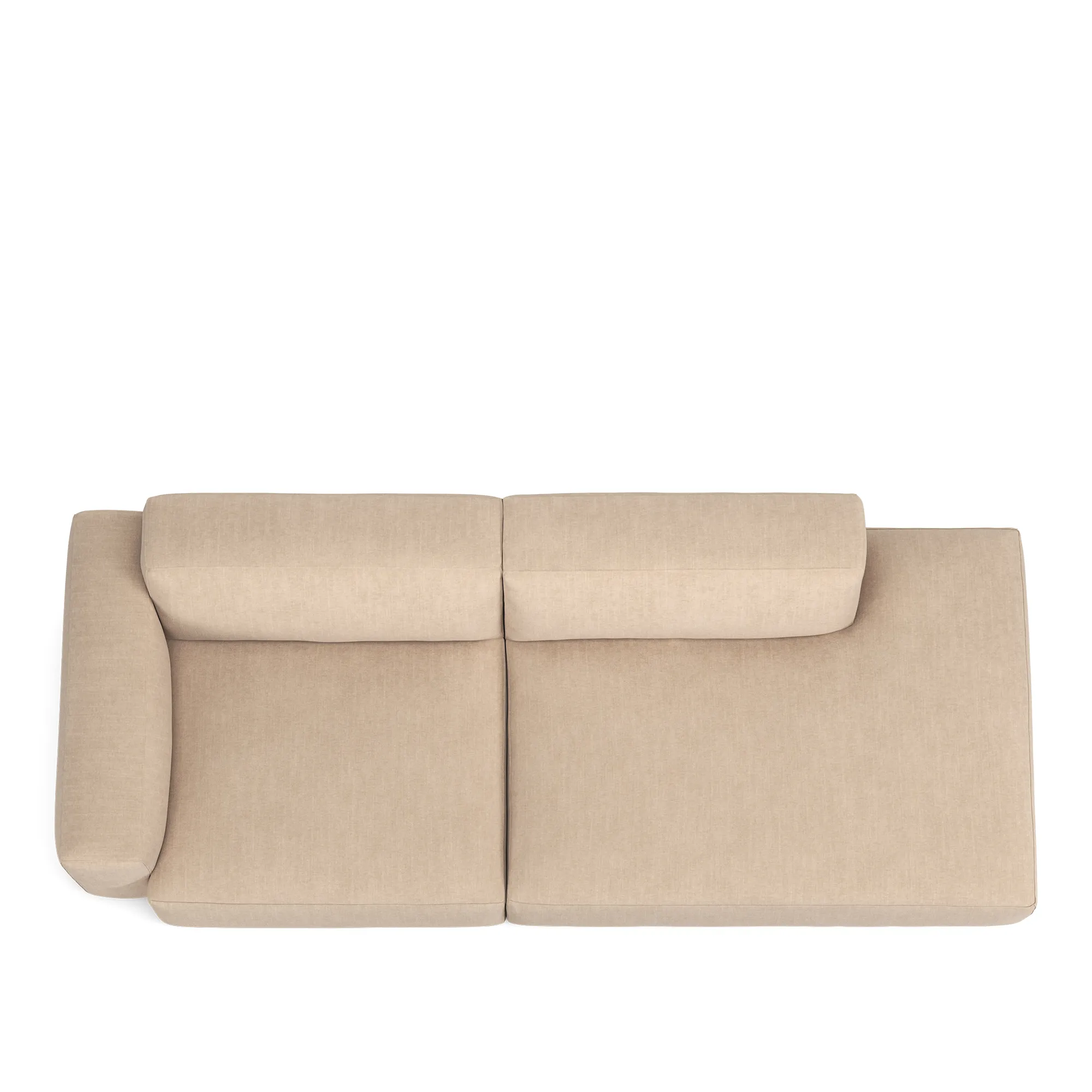 Brick 2-seters sofa åpen ende høyre - 8
