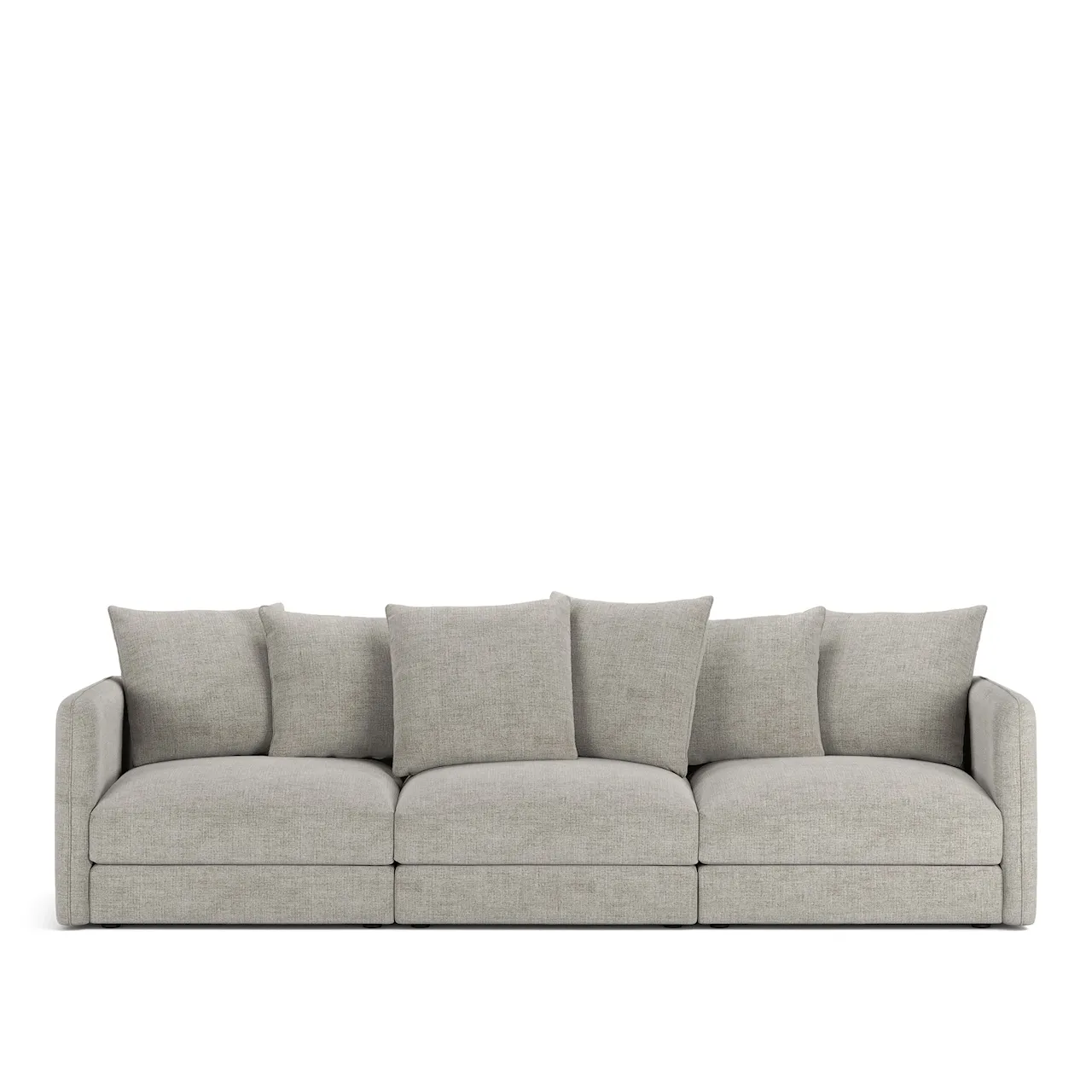Pavarotti 3-Seater, Fixed Cover, Cushion Variant 01, Lucinasco 03