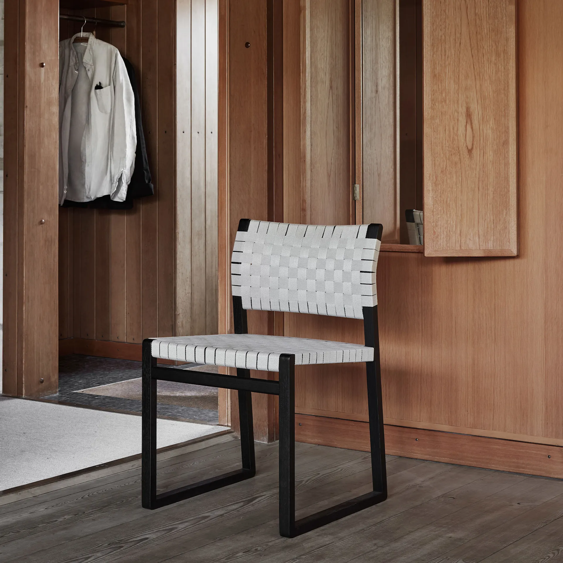 BM61 Chair Linen Webbing - Fredericia Furniture - Børge Mogensen - NO GA