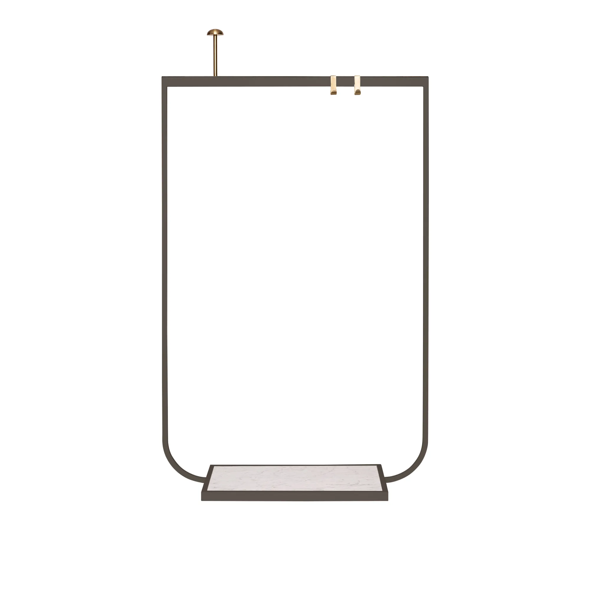 Tati Coat Rack Small Carrara Marble - 1