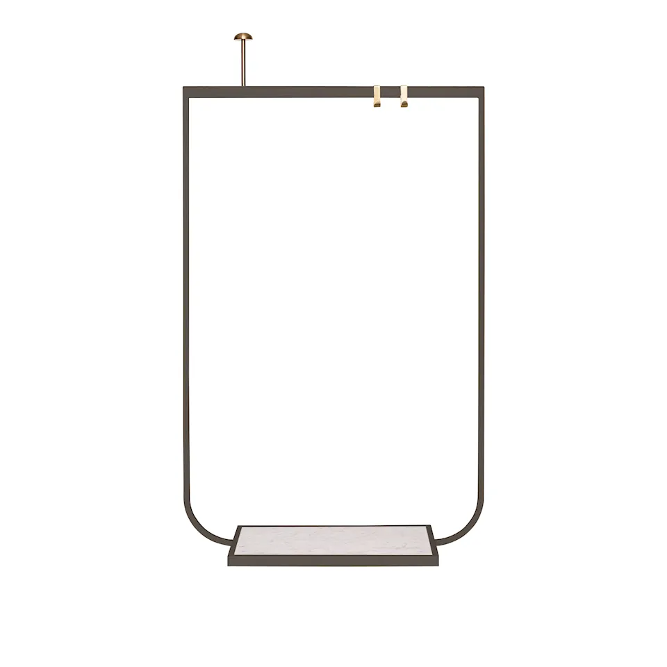 Tati Coat Rack Small Carrara Marble