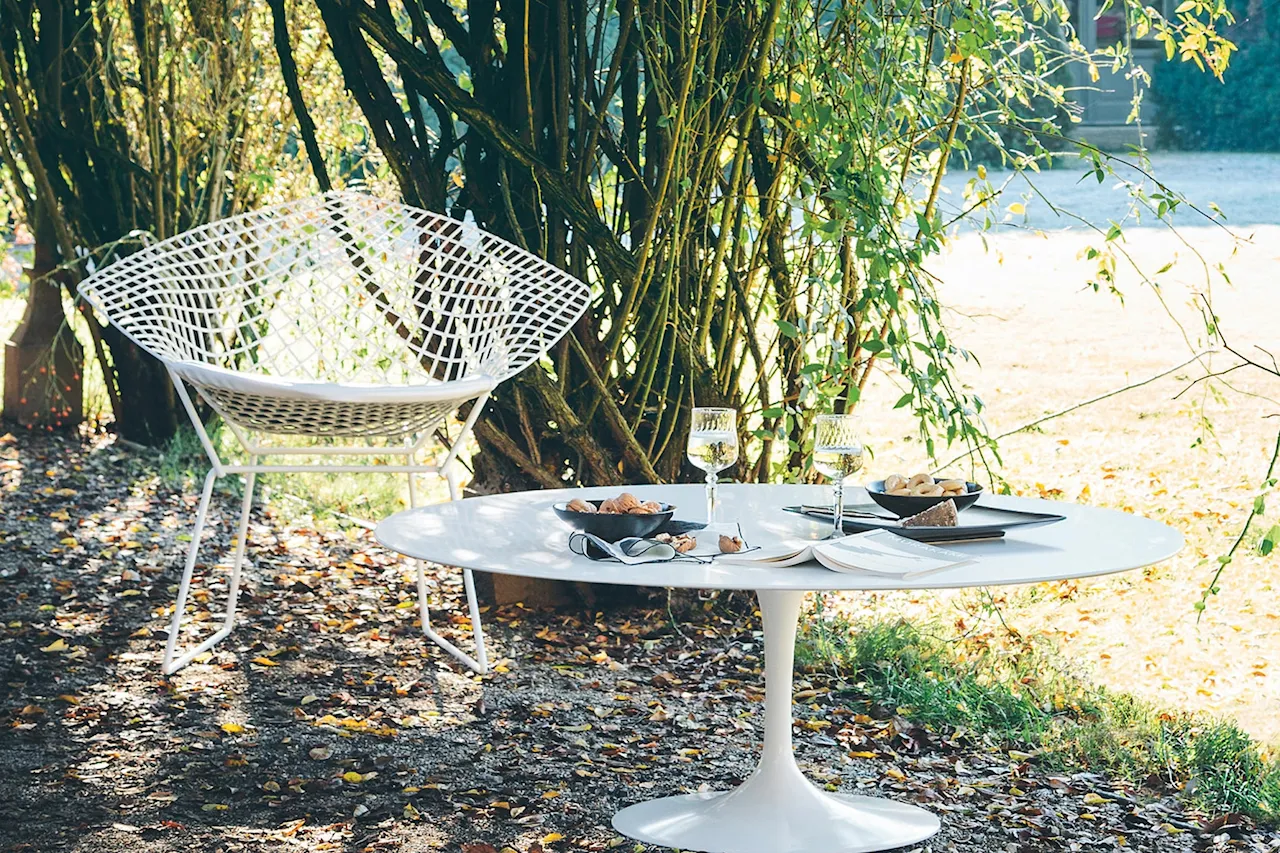 Bertoia Diamond Chair Outdoor