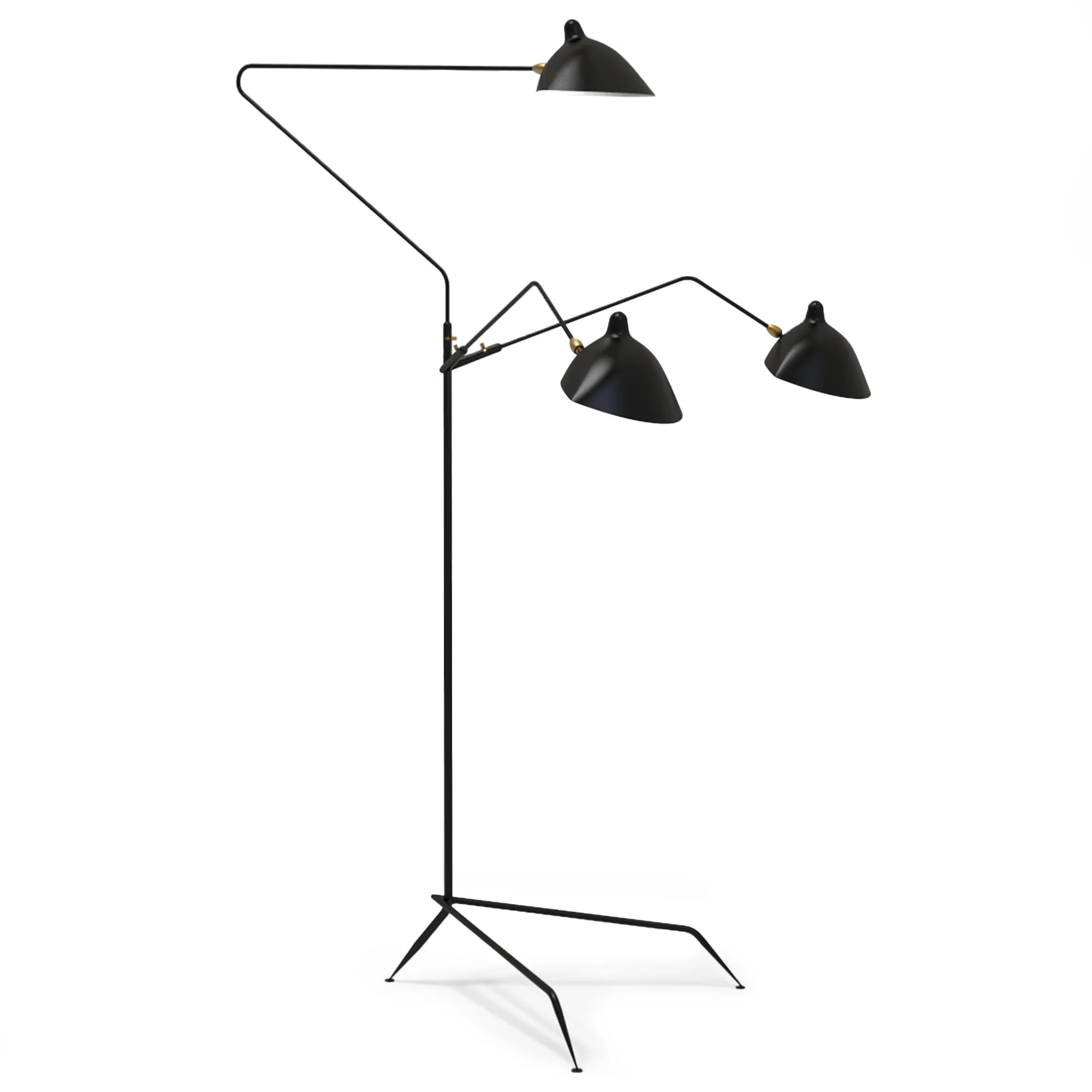 Lampadaire Three Arm gulvlampe - 1