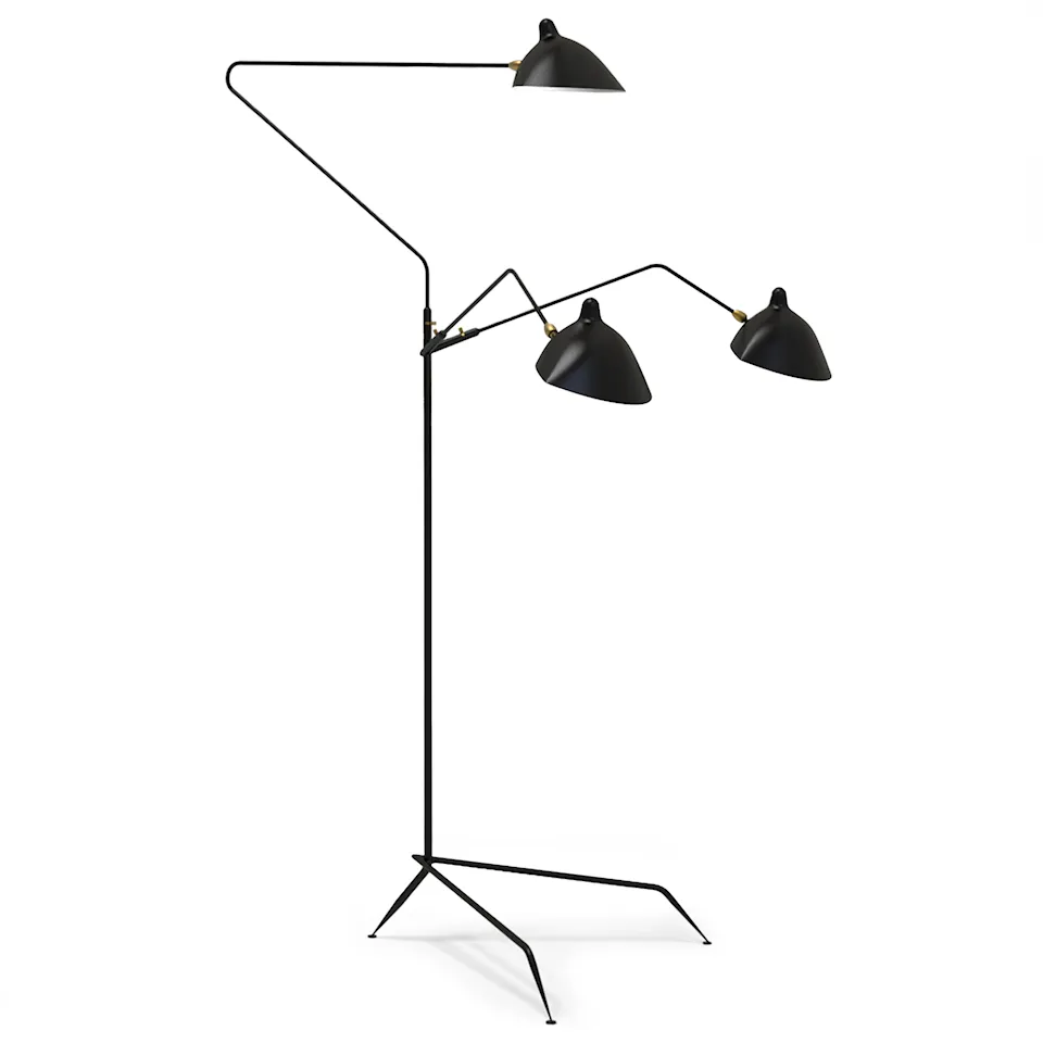 Lampadaire Three Arm gulvlampe