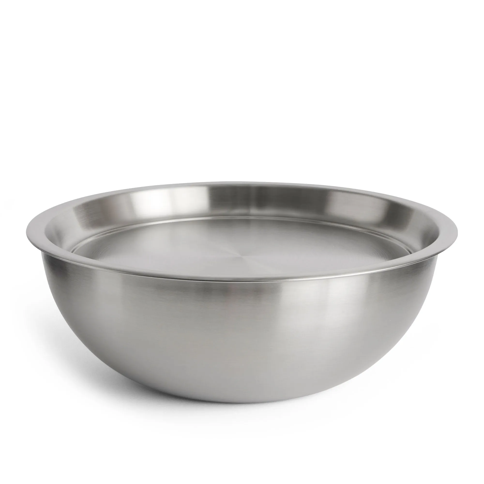 Outdoor Market Steel Bowl with Lid - 1