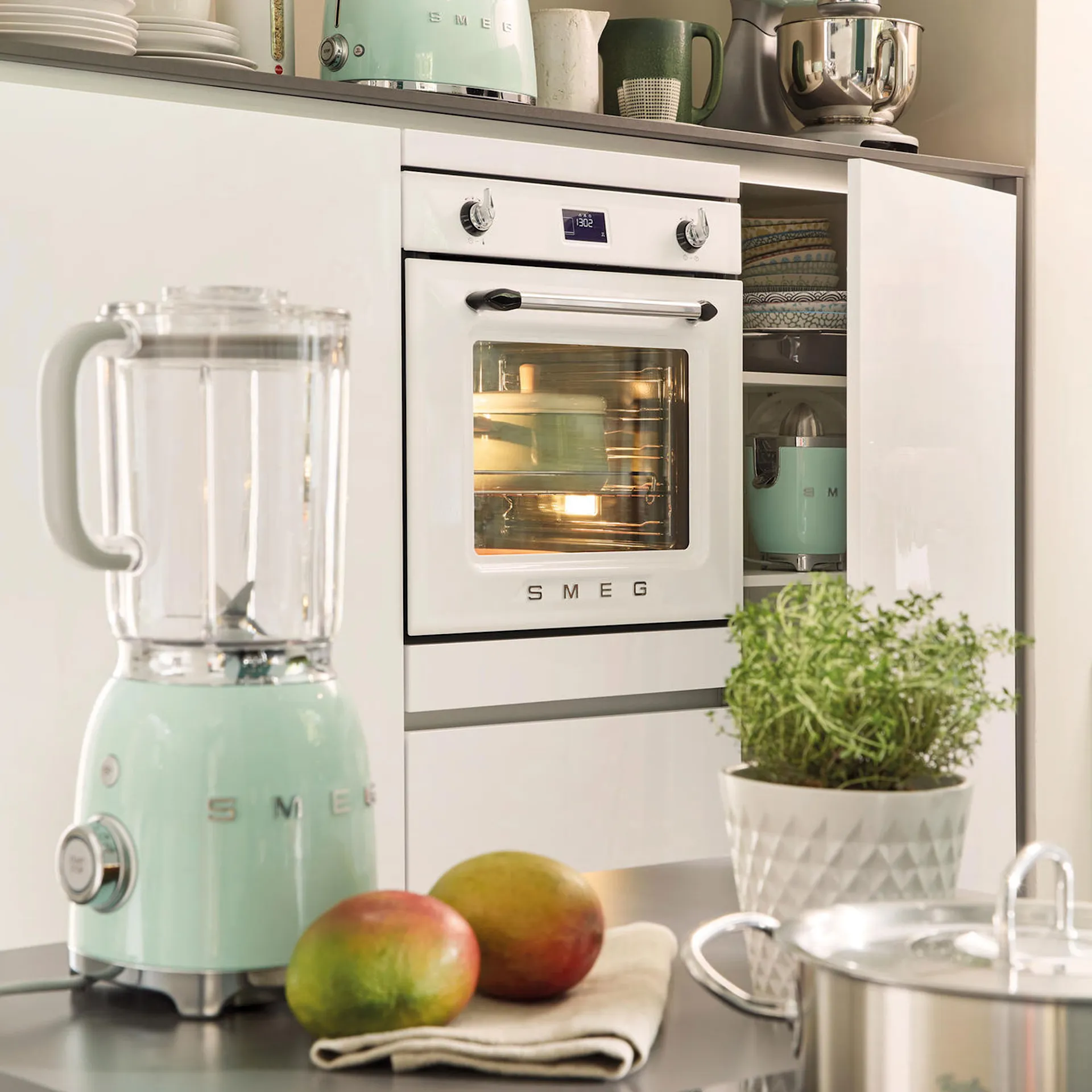 Smeg Blender Pastel Green - Smeg - NO GA