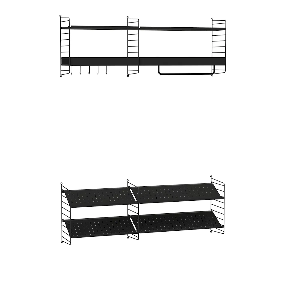 Hallhyllesystem H sort