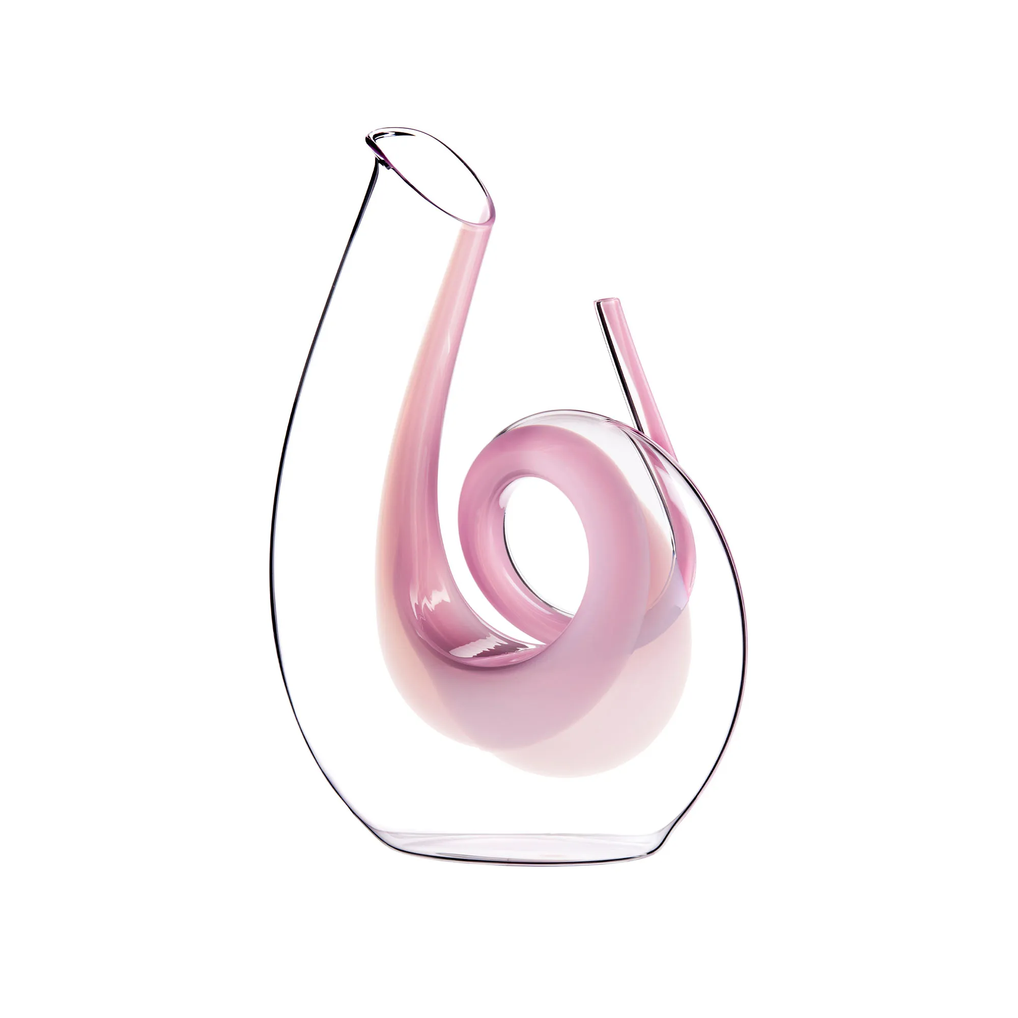 Curly Pink vinkaraffel - 1