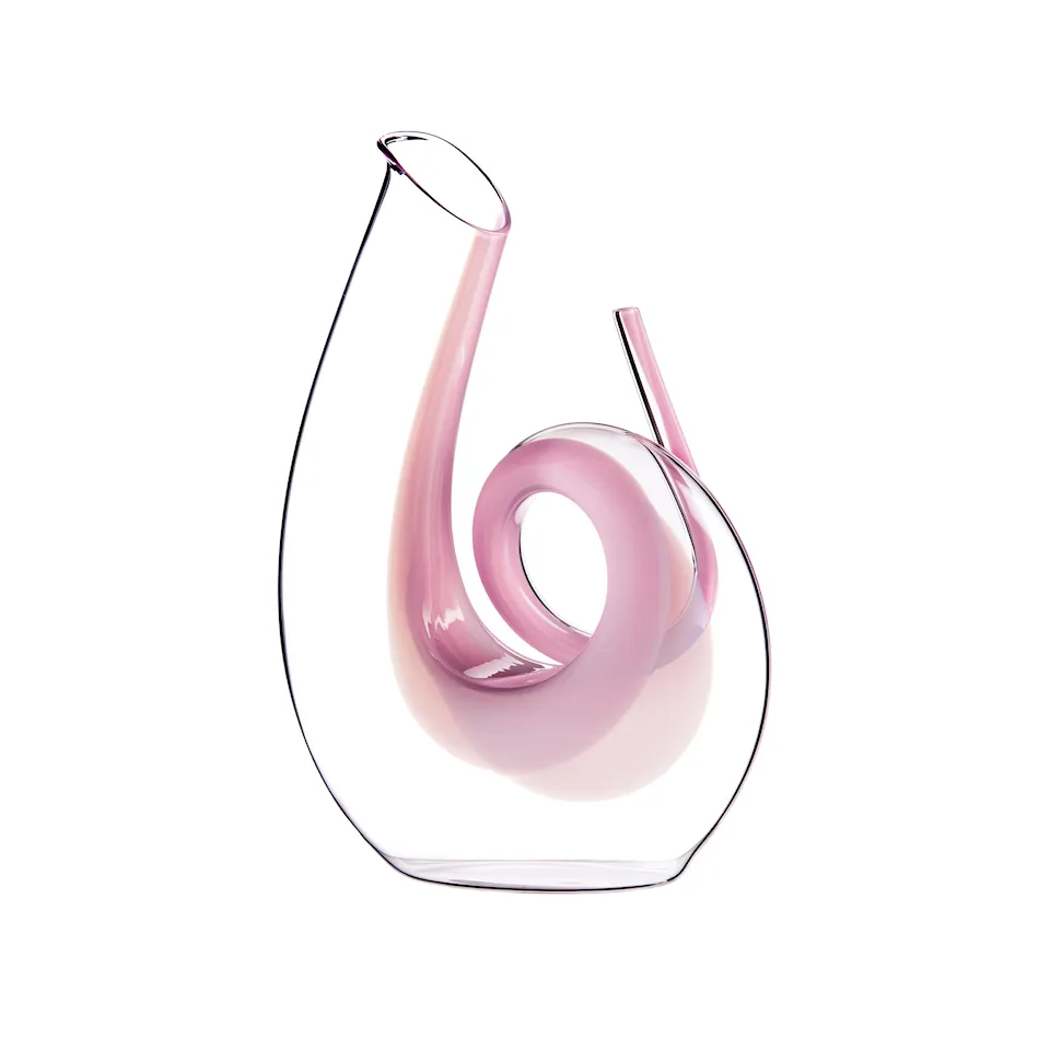 Curly Pink vinkaraffel