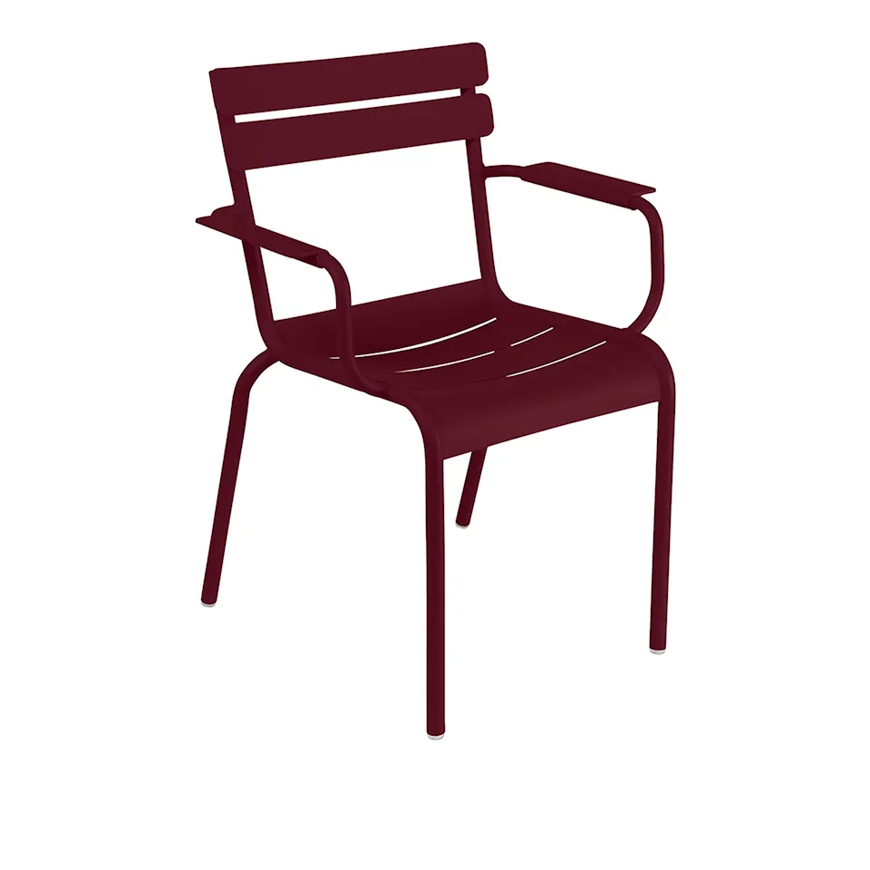 Luxembourg Armchair, Black Cherry