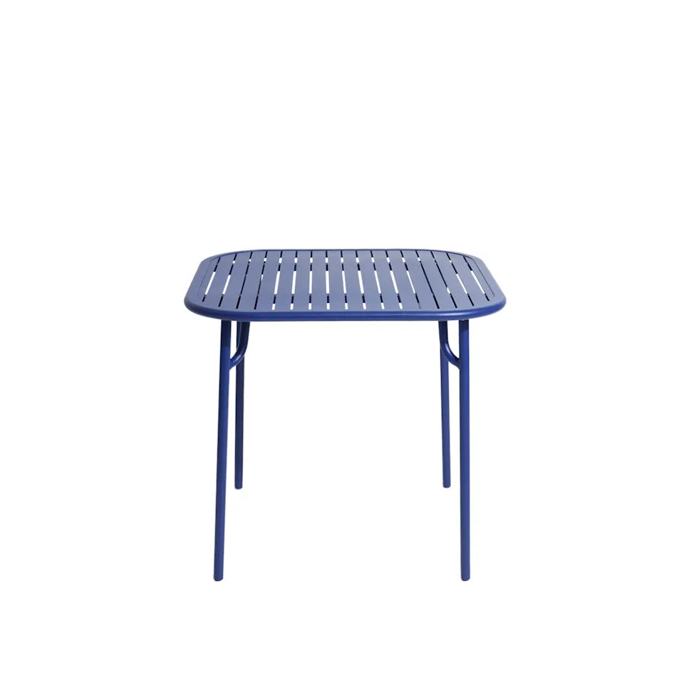 Week-End, Square Table, Blue