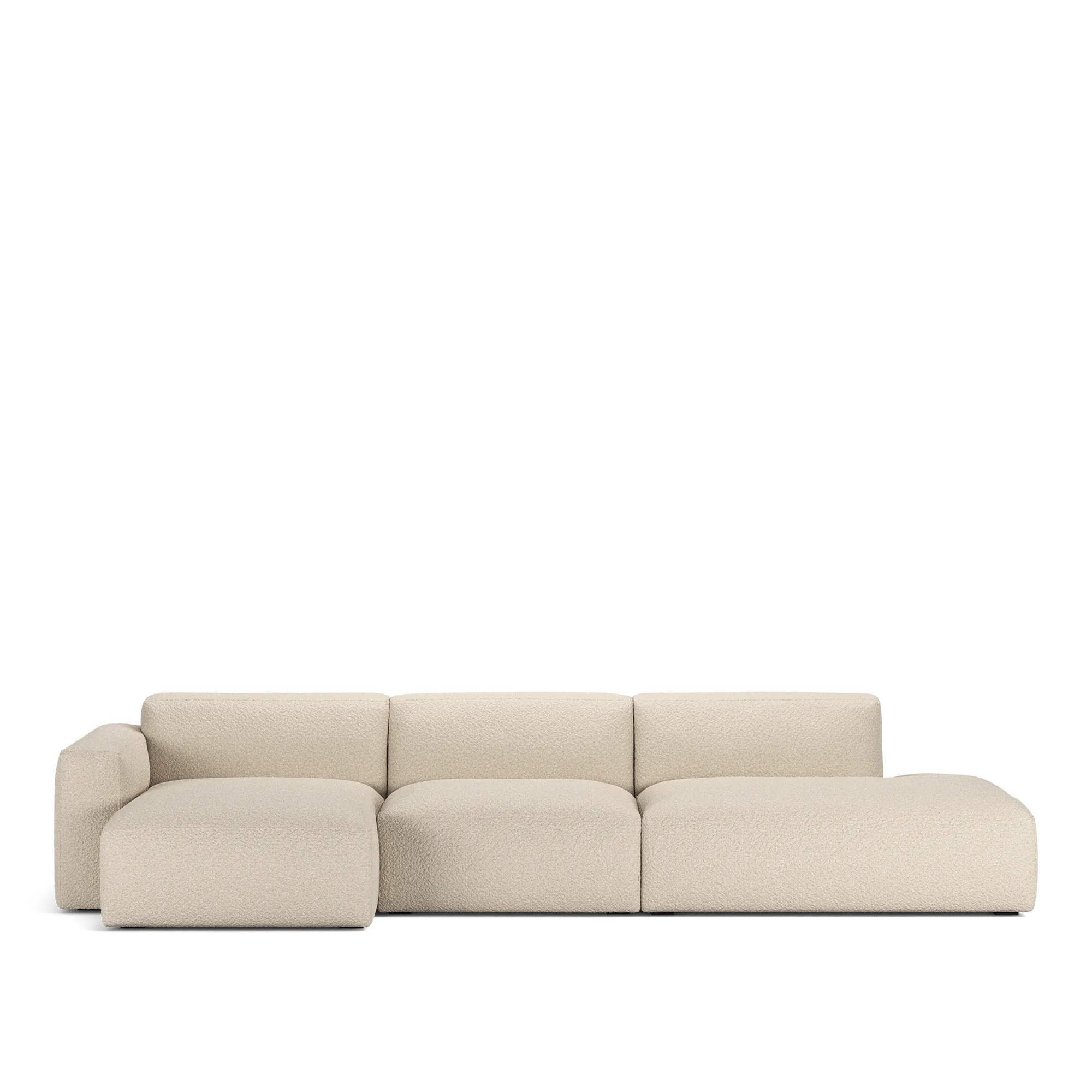 Brick 3-seters sofa sjeselong åpen ende høyre - 1
